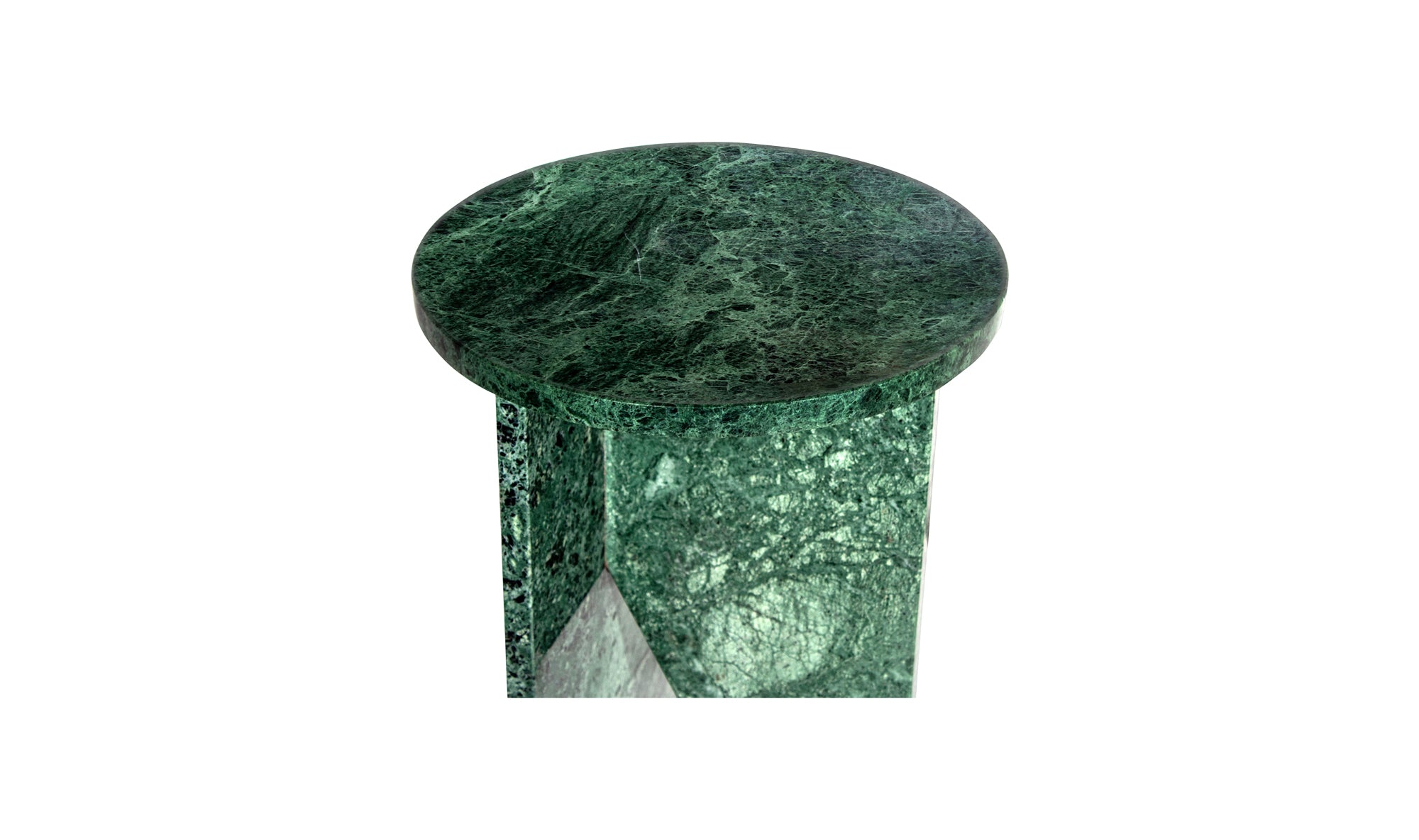 Joice Accent Marble Table - Green