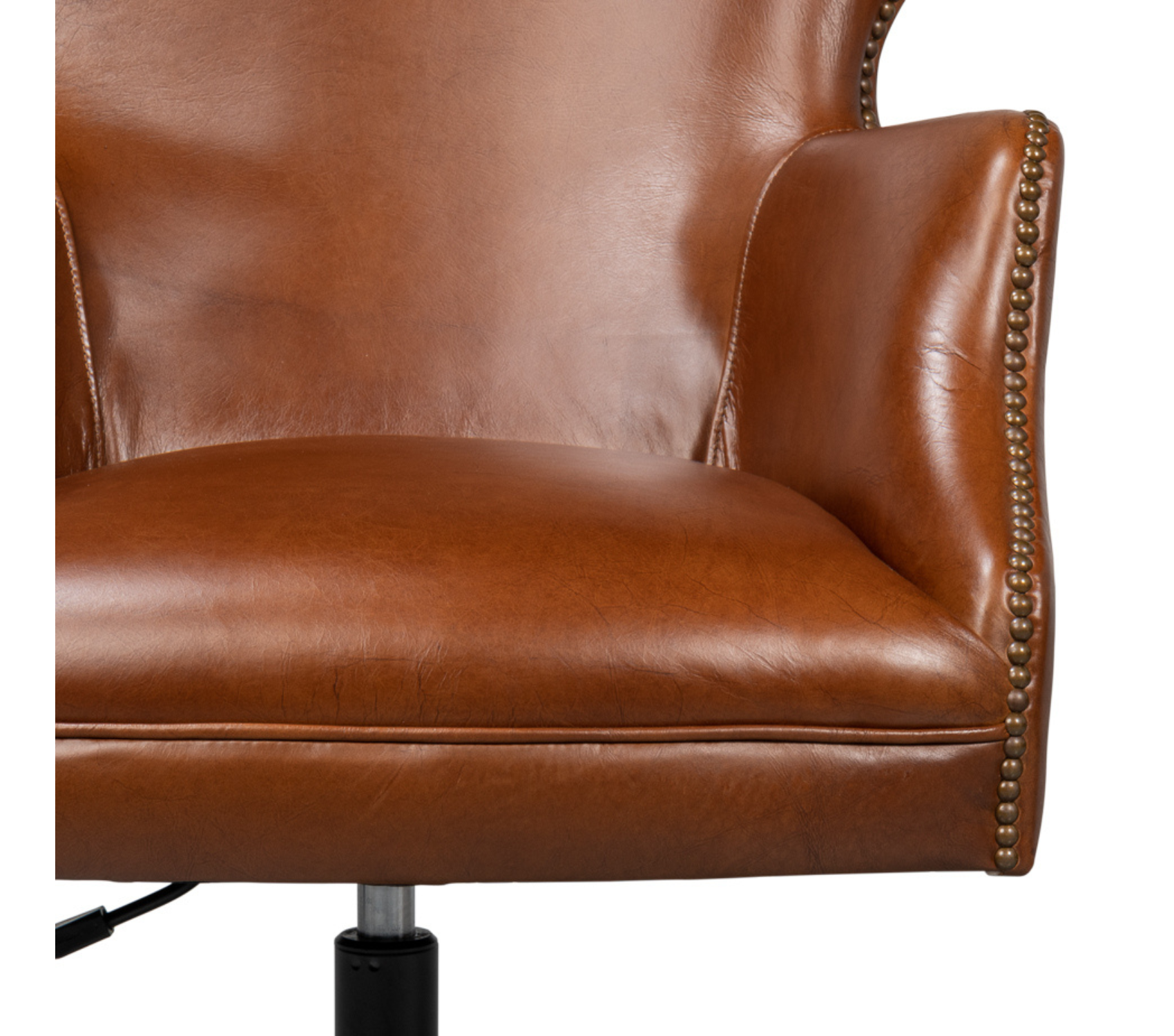 Andrew Jackson Desk Chair Havana Leather