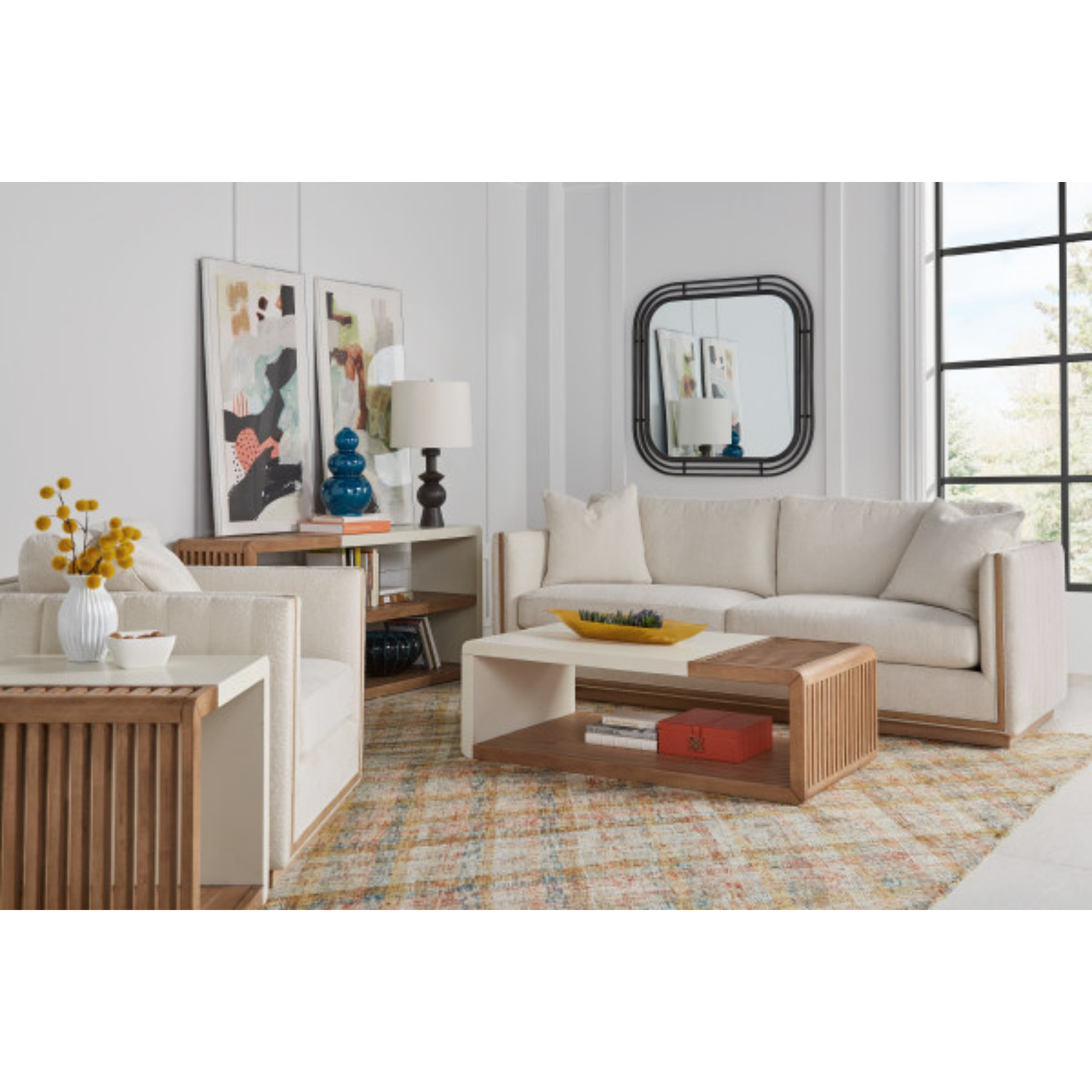 Cassat Channeled Lounge Chair