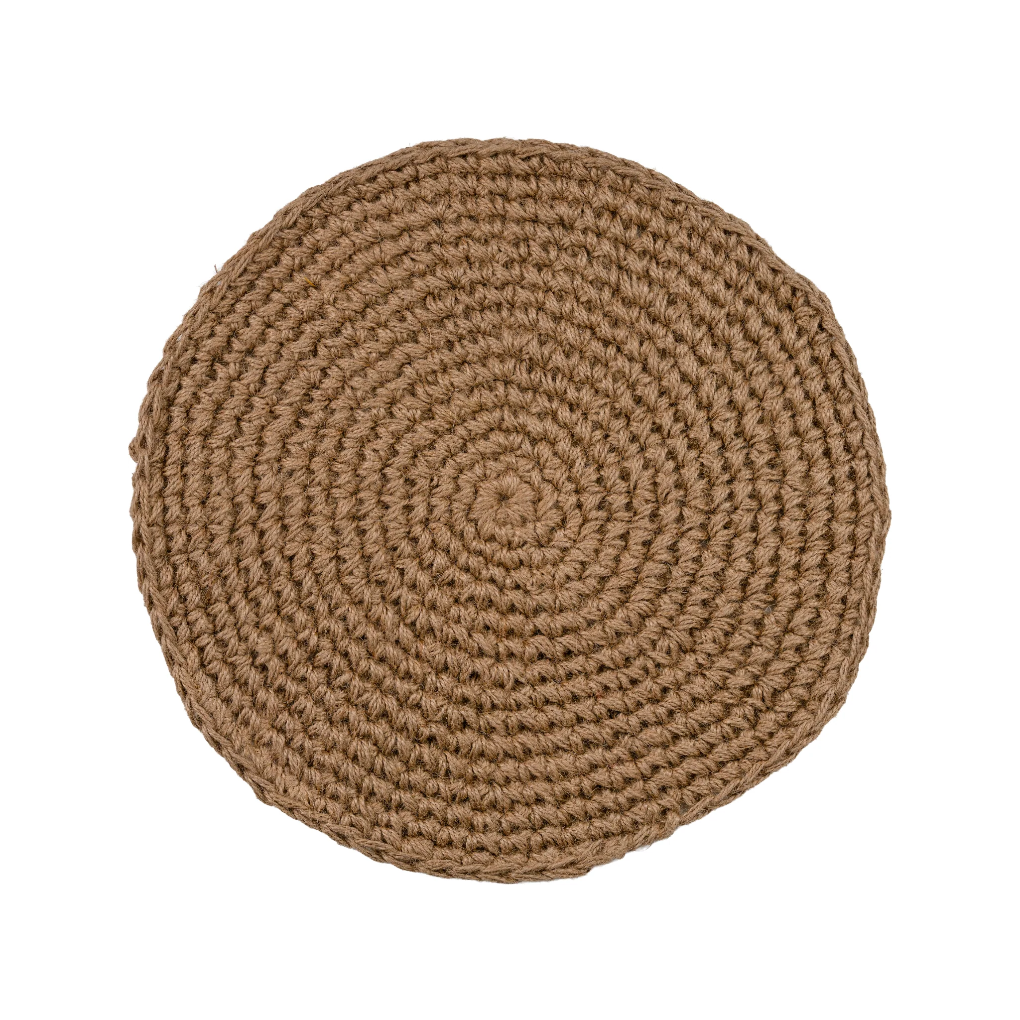 Cotswolds Jute Placemat, With Natural Round