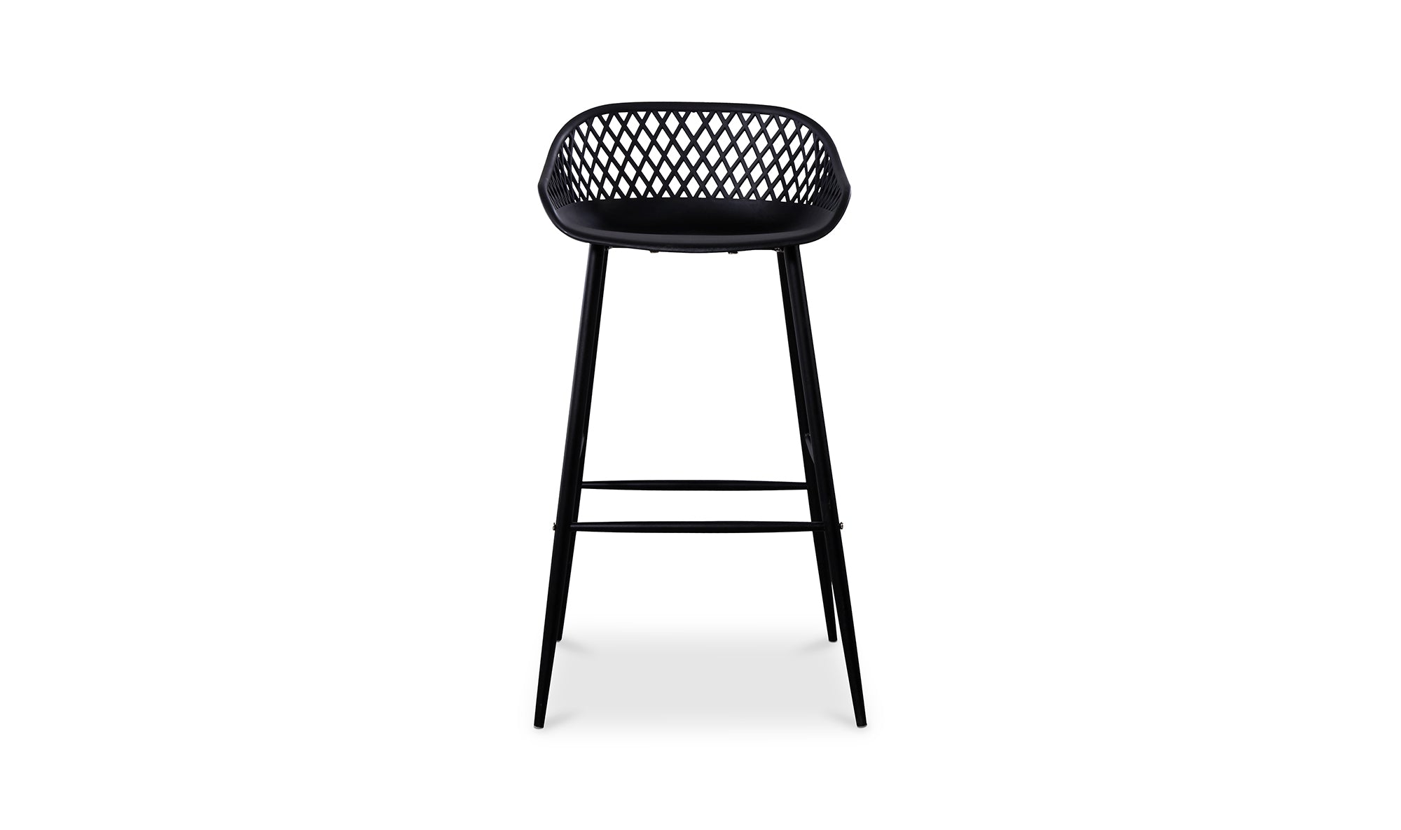 Aurelia Outdoor Barstool - Black Set Of Two