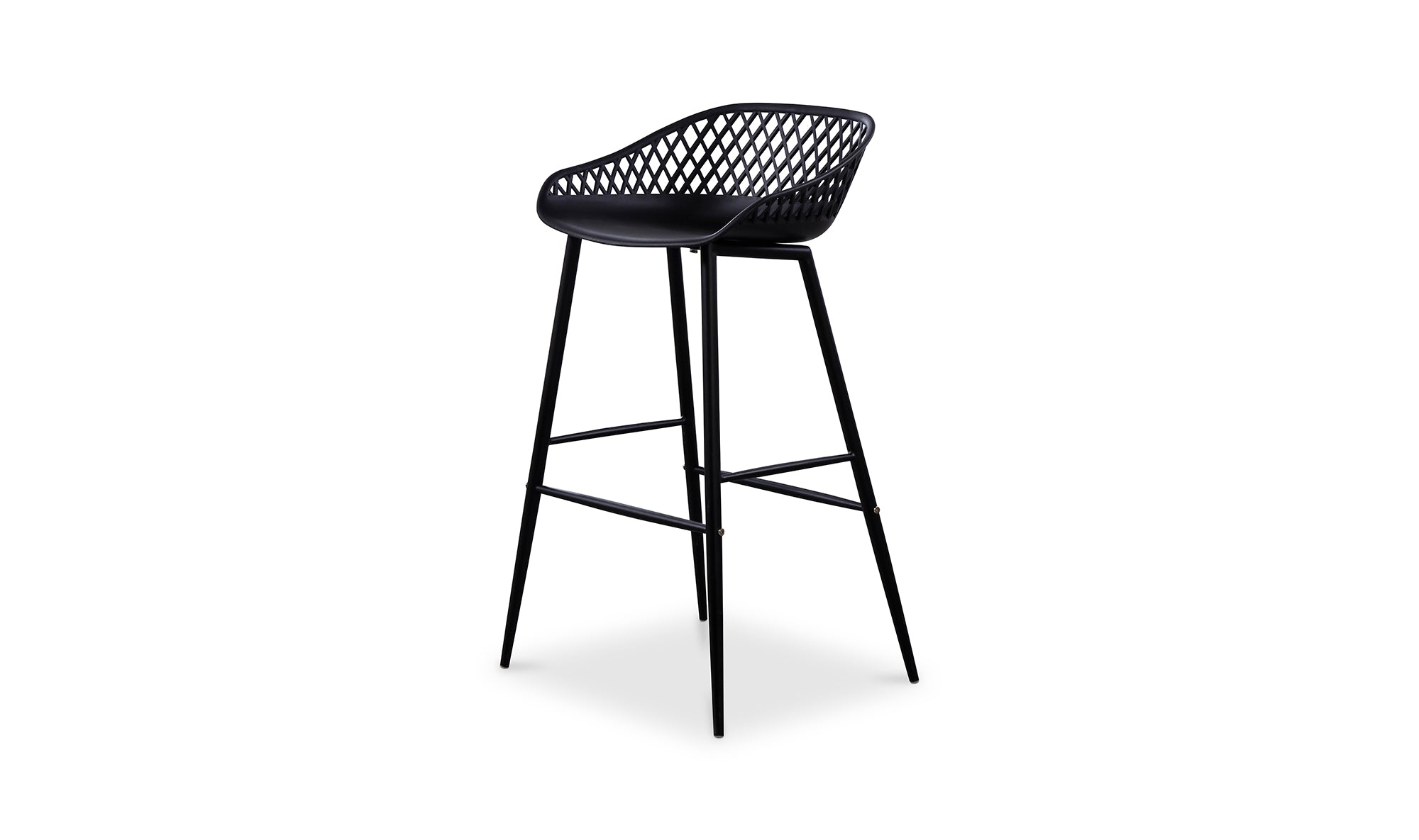 Aurelia Outdoor Barstool - Black Set Of Two