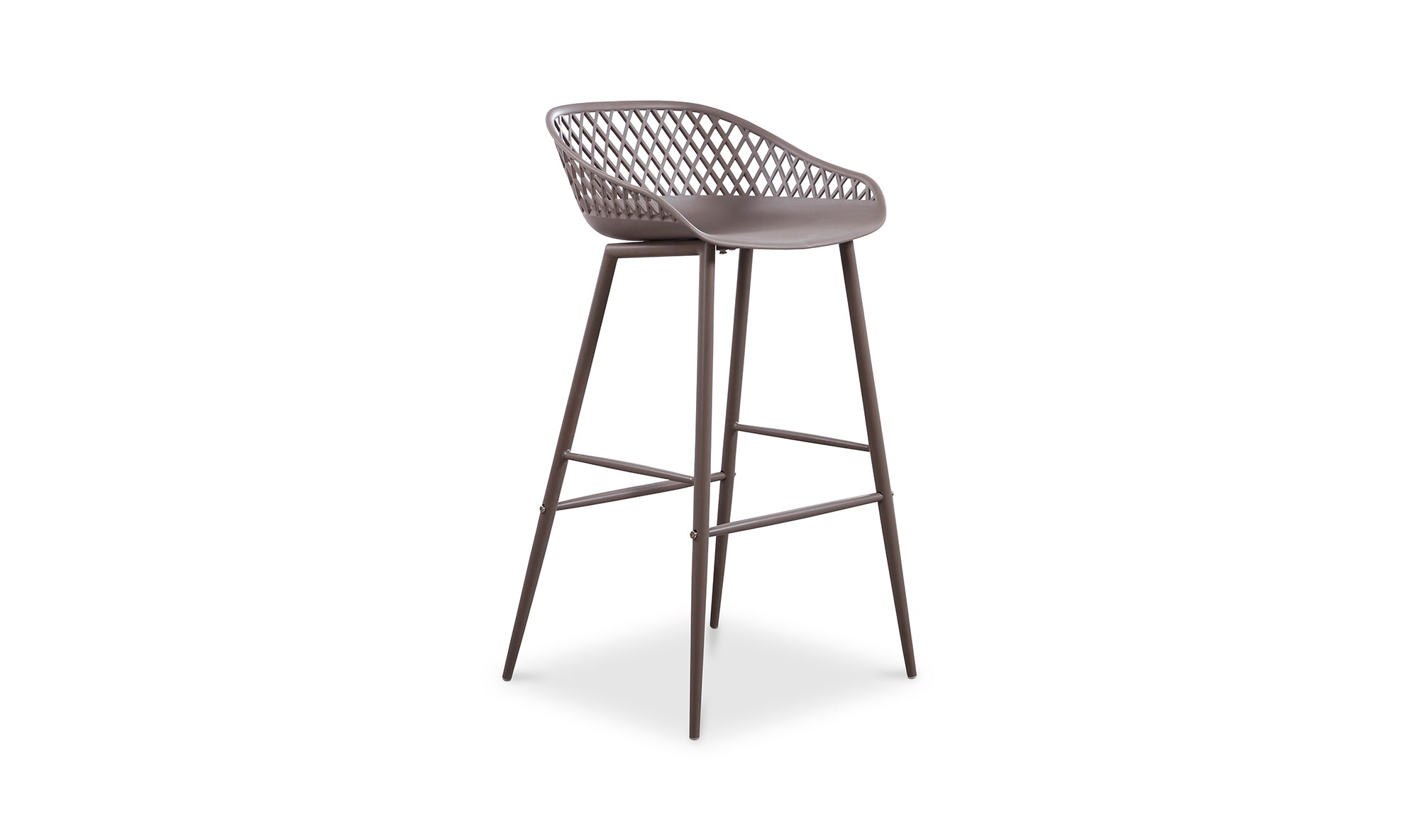 Aurelia Outdoor Barstool - Grey Set Of Two