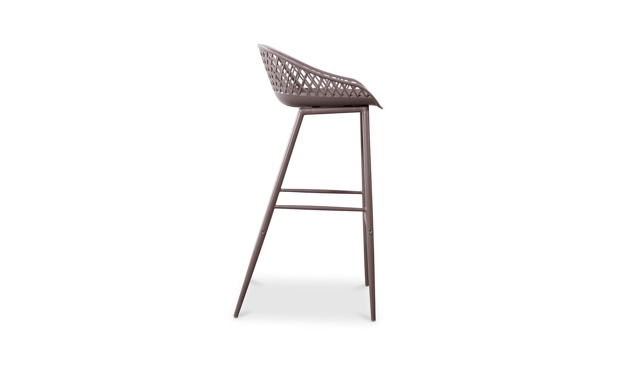 Aurelia Outdoor Barstool - Grey Set Of Two