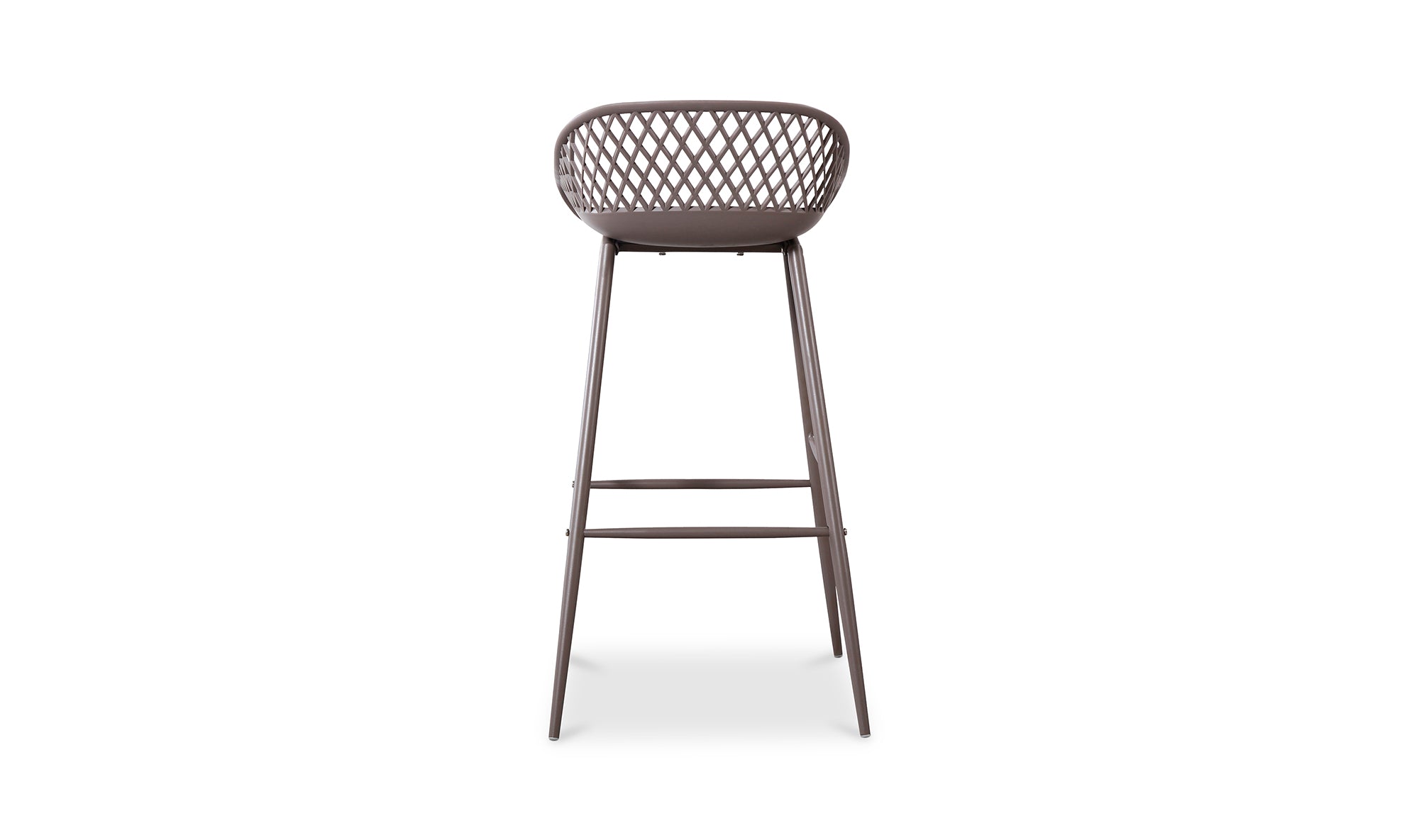 Aurelia Outdoor Barstool - Grey Set Of Two