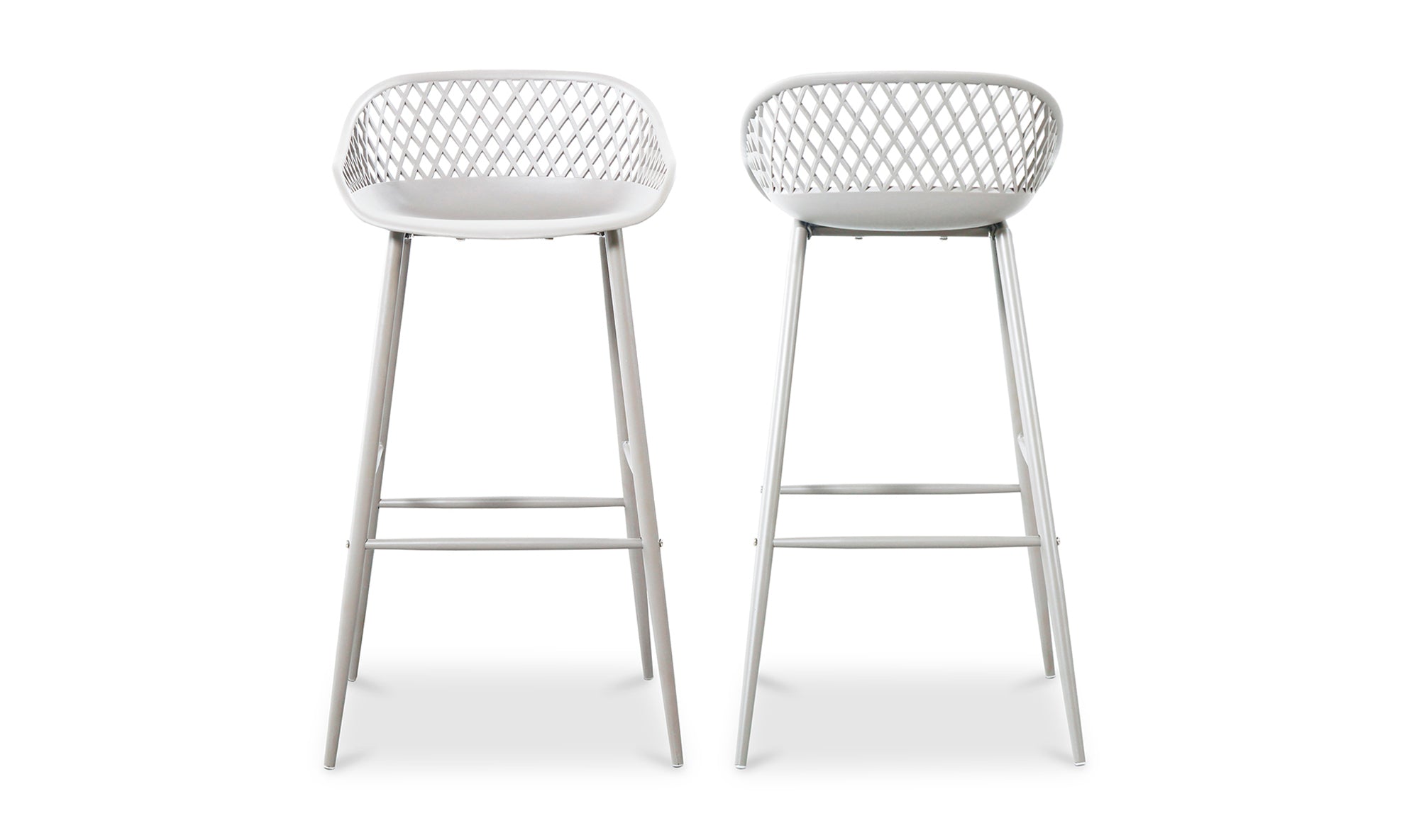 Aurelia Outdoor Barstool - White Set Of Two