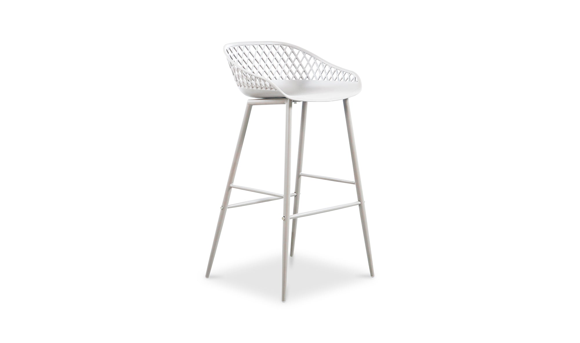 Aurelia Outdoor Barstool - White Set Of Two