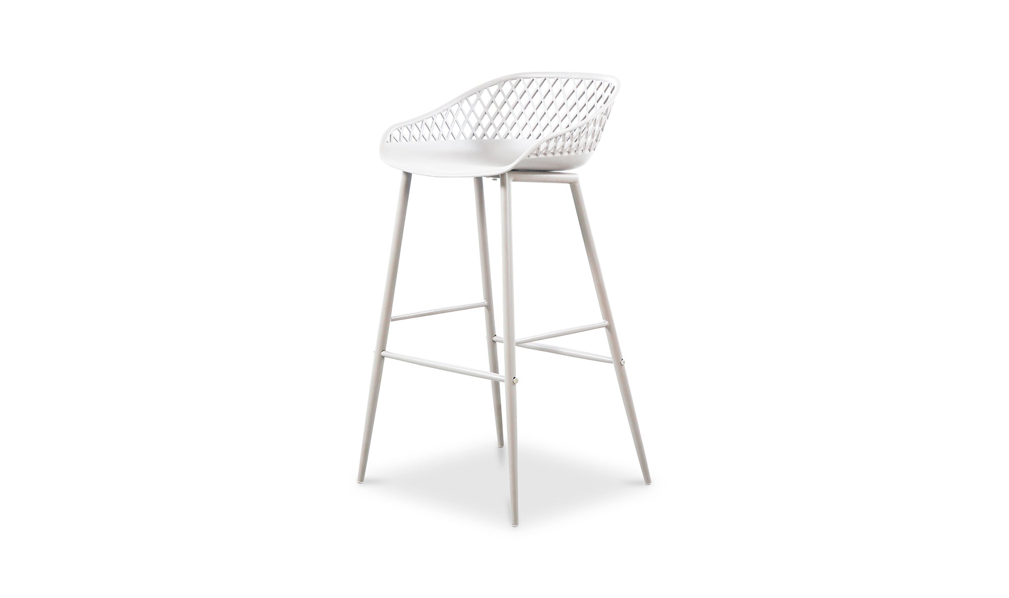 Aurelia Outdoor Barstool - White Set Of Two