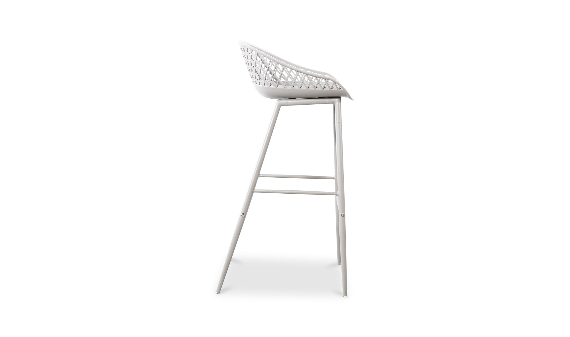 Aurelia Outdoor Barstool - White Set Of Two