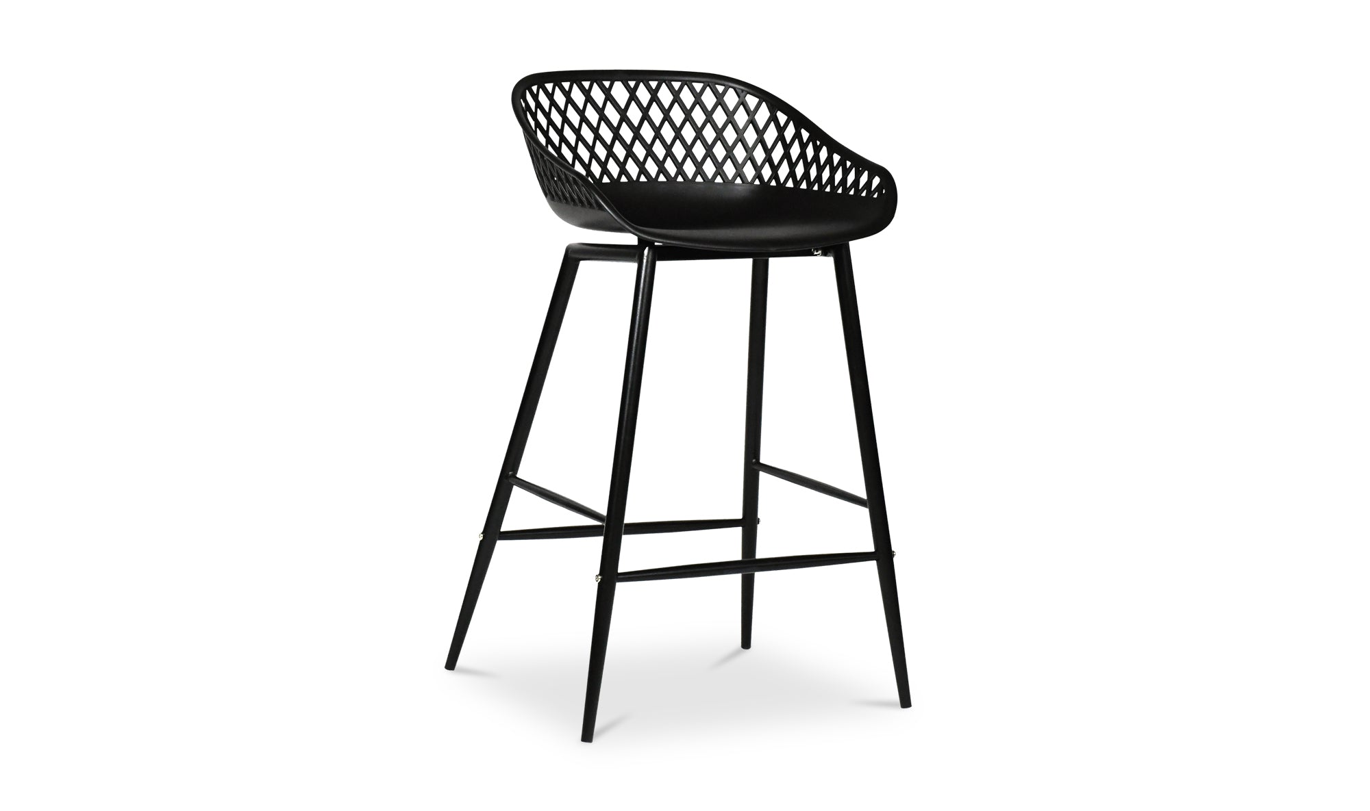 Aurelia Outdoor Counter Stool - Black Set Of Two