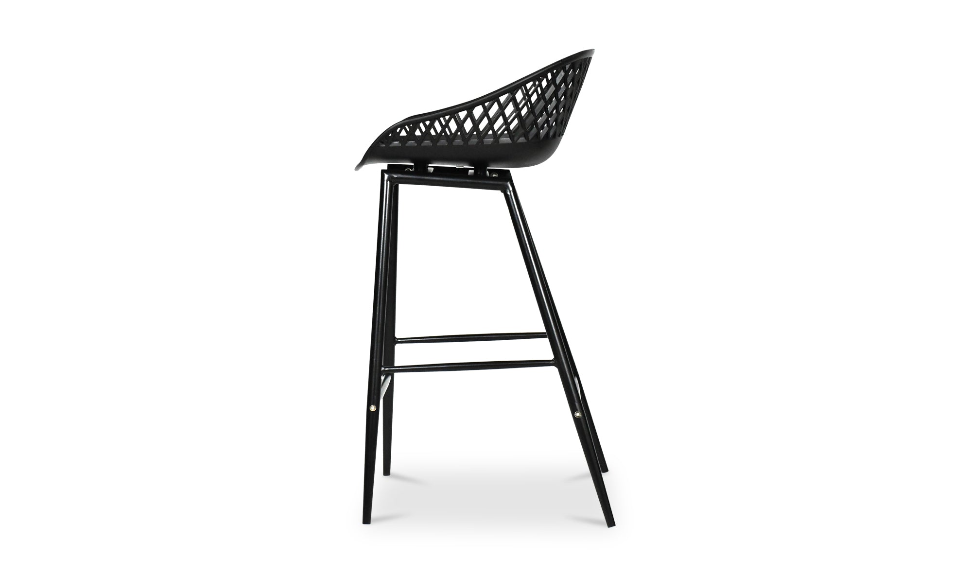 Aurelia Outdoor Counter Stool - Black Set Of Two