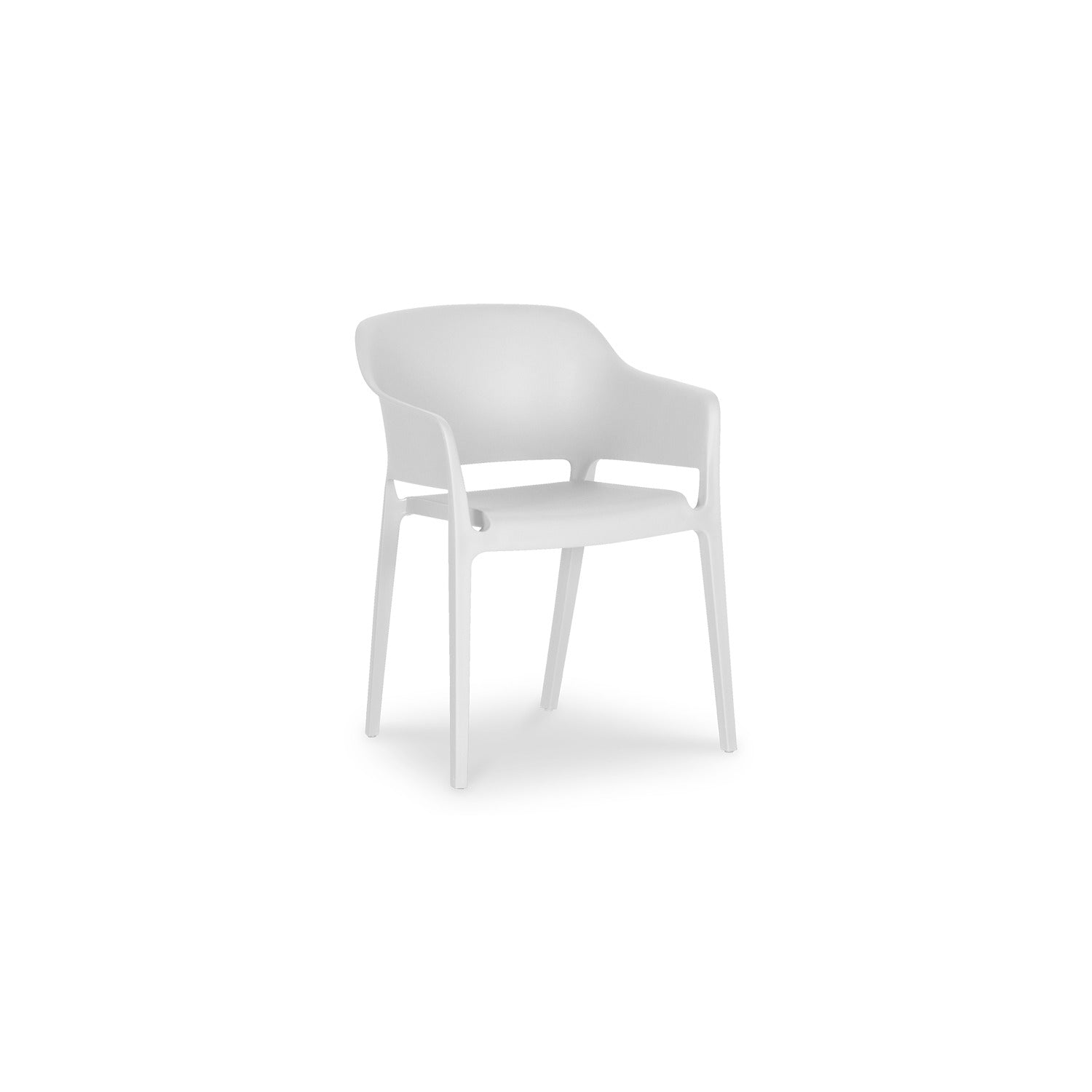 Bodhi Outdoor Dining Chair White - Set of 2