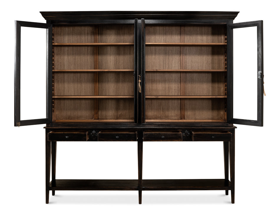 Beacon Hill Display Case  Ebony