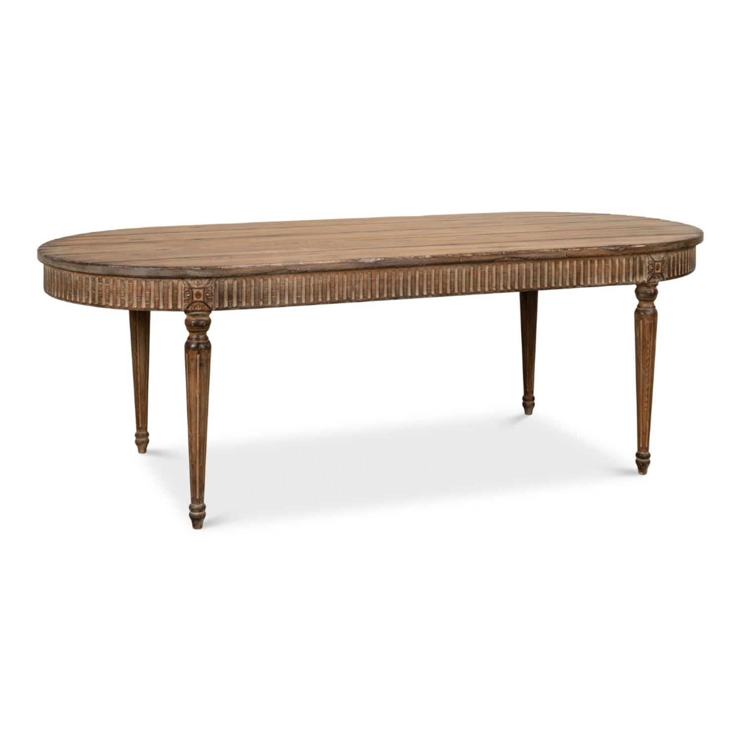 French Antique Reproduction Dining Table