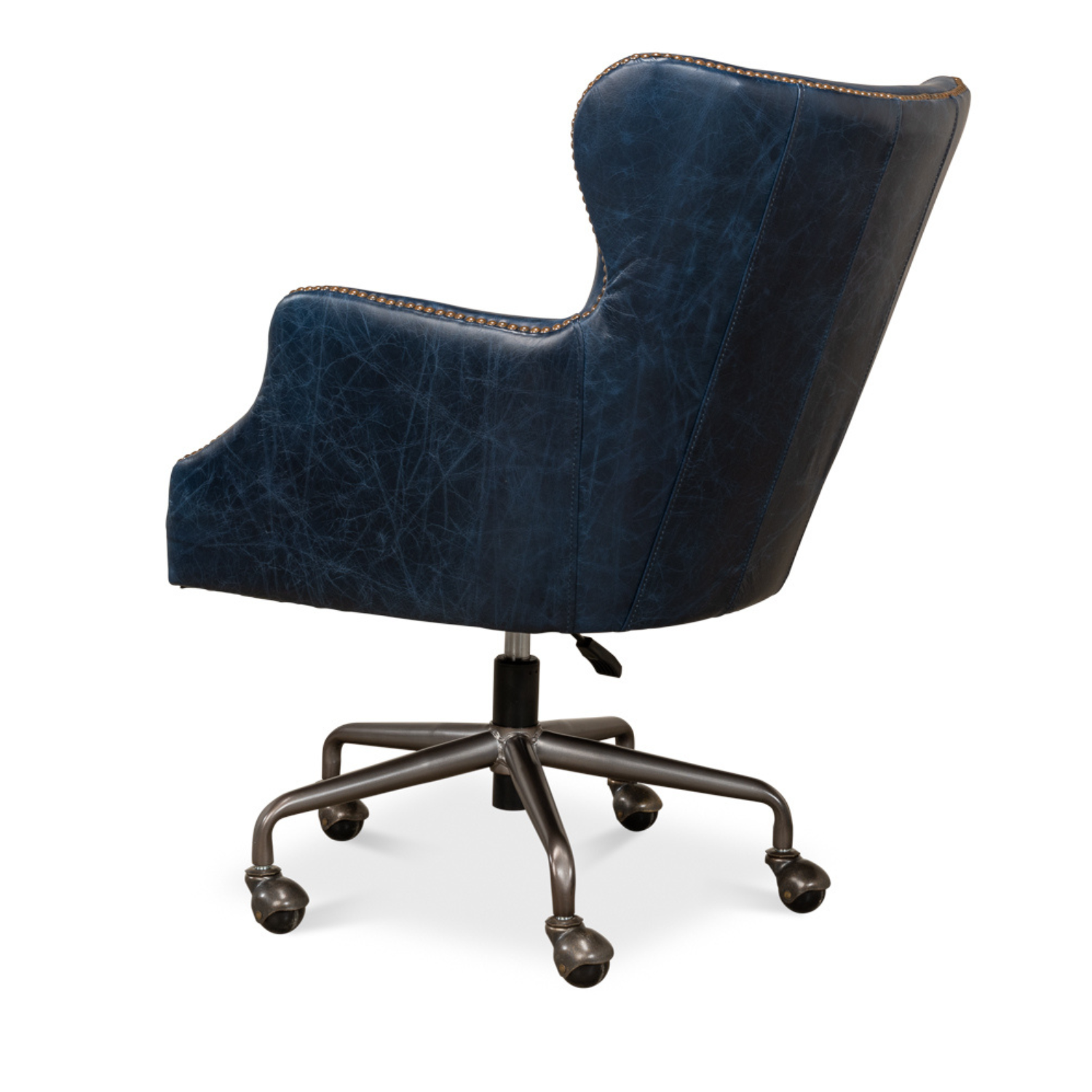 Andrew Jackson Desk Chair  Chateau Blue