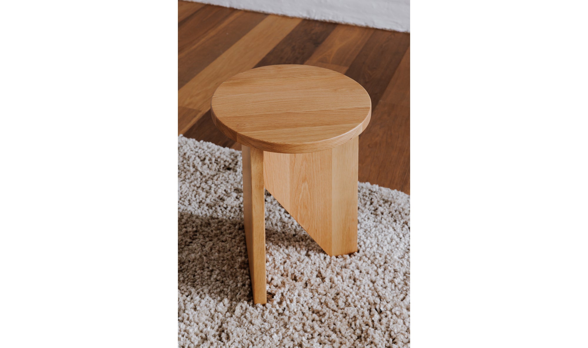 Joice Accent Table - Natural Oak