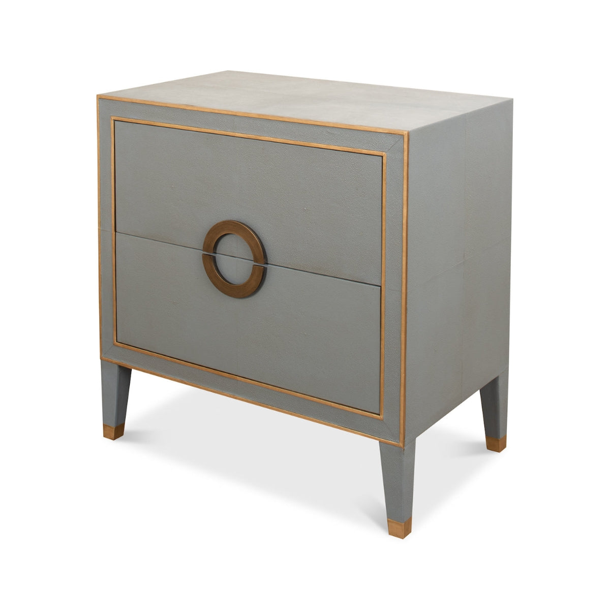 Gabriella Night Stand  Storm Grey