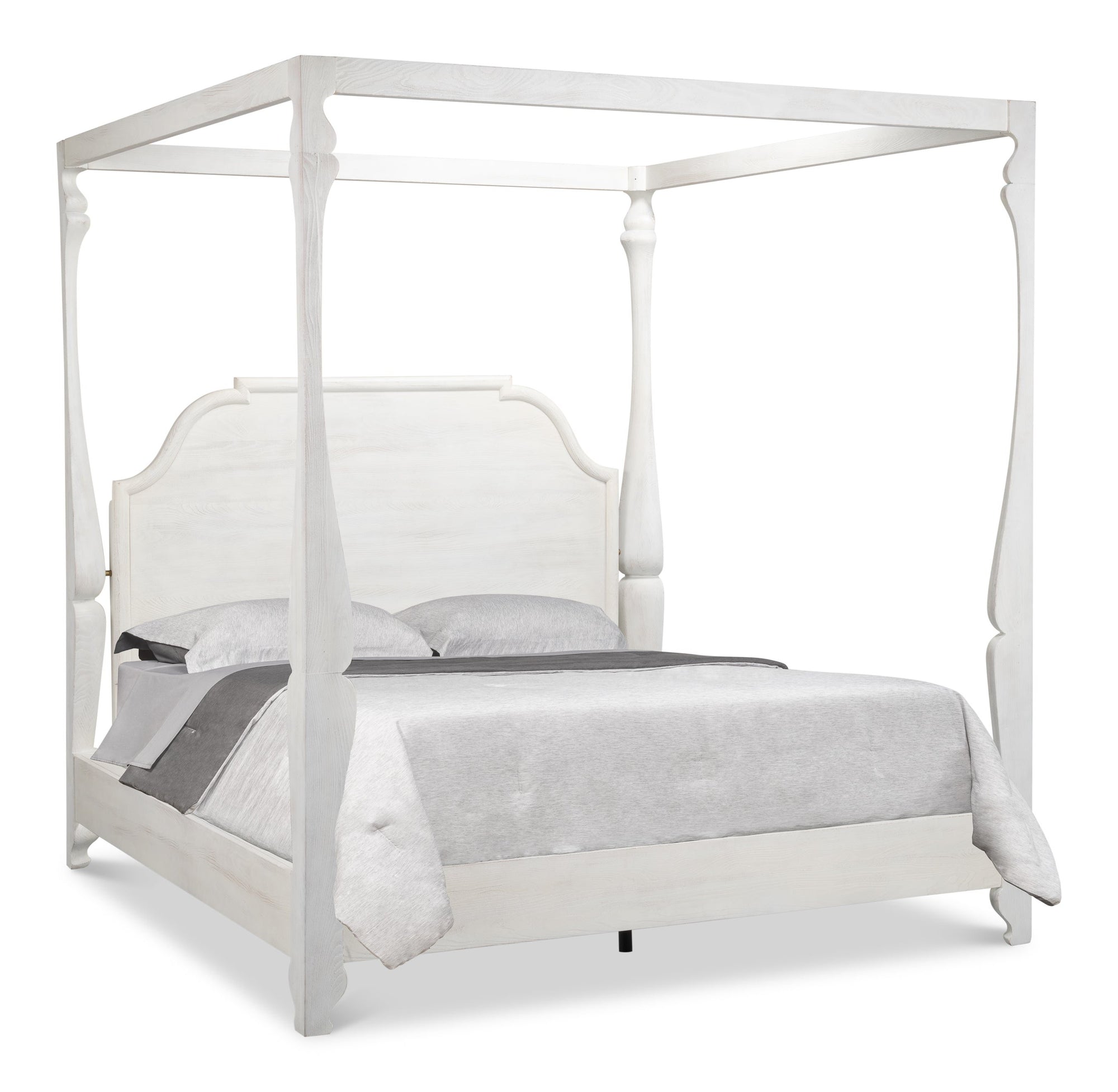 Madeline Bungalow Bed King Bungalow - White