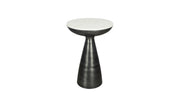 Diore Side Table - White Marble