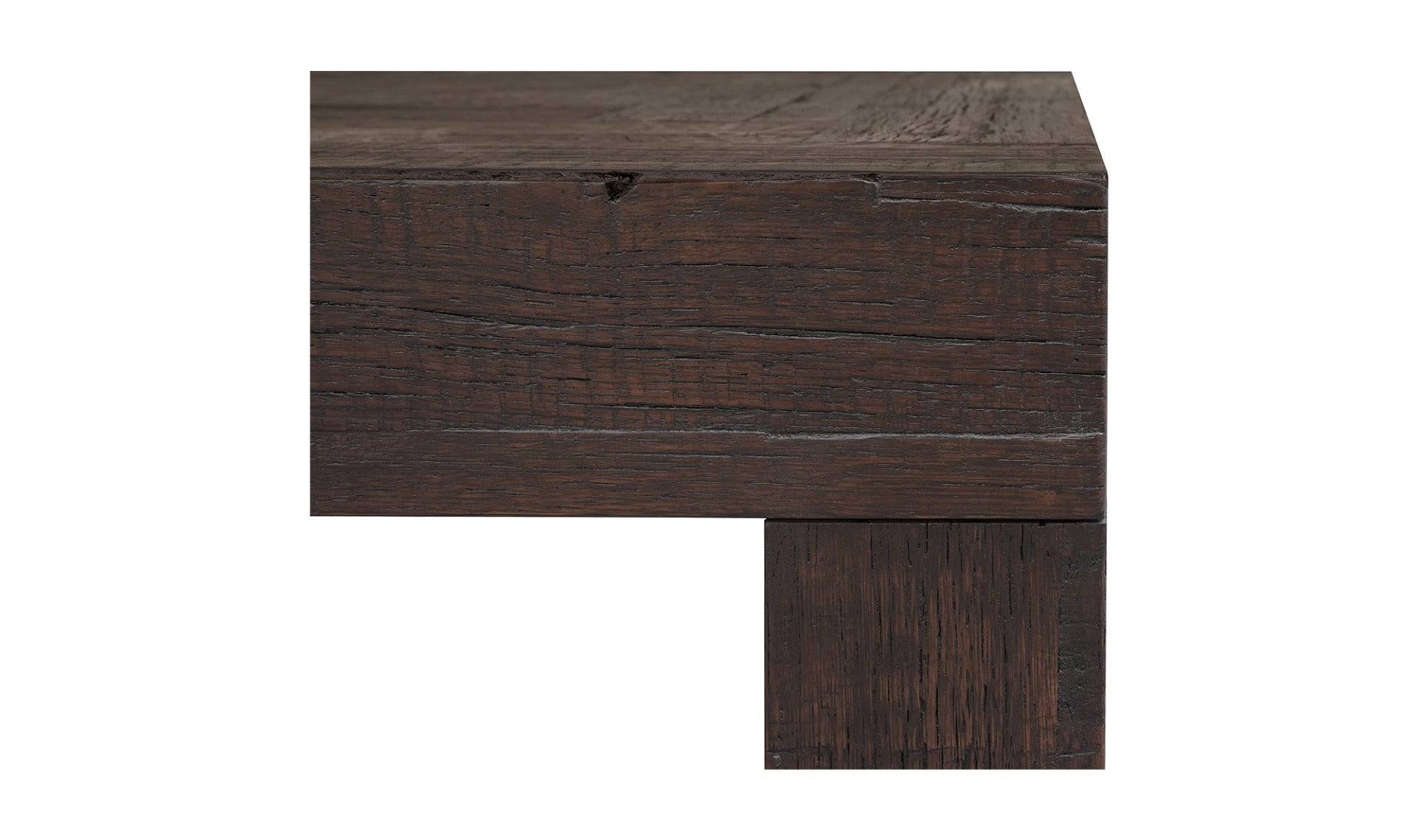 Aldric Coffee Table - Rustic Brown