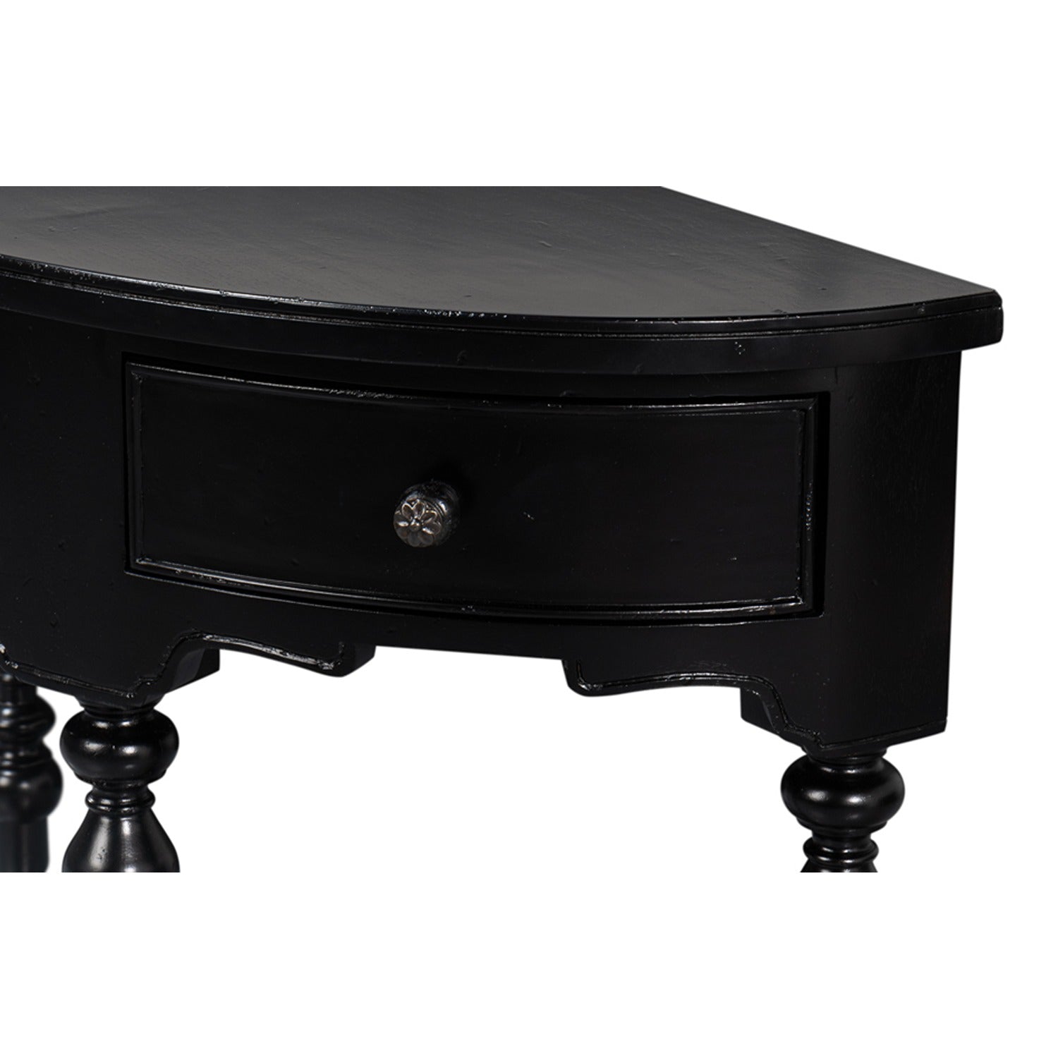 Abraham Half Round Console