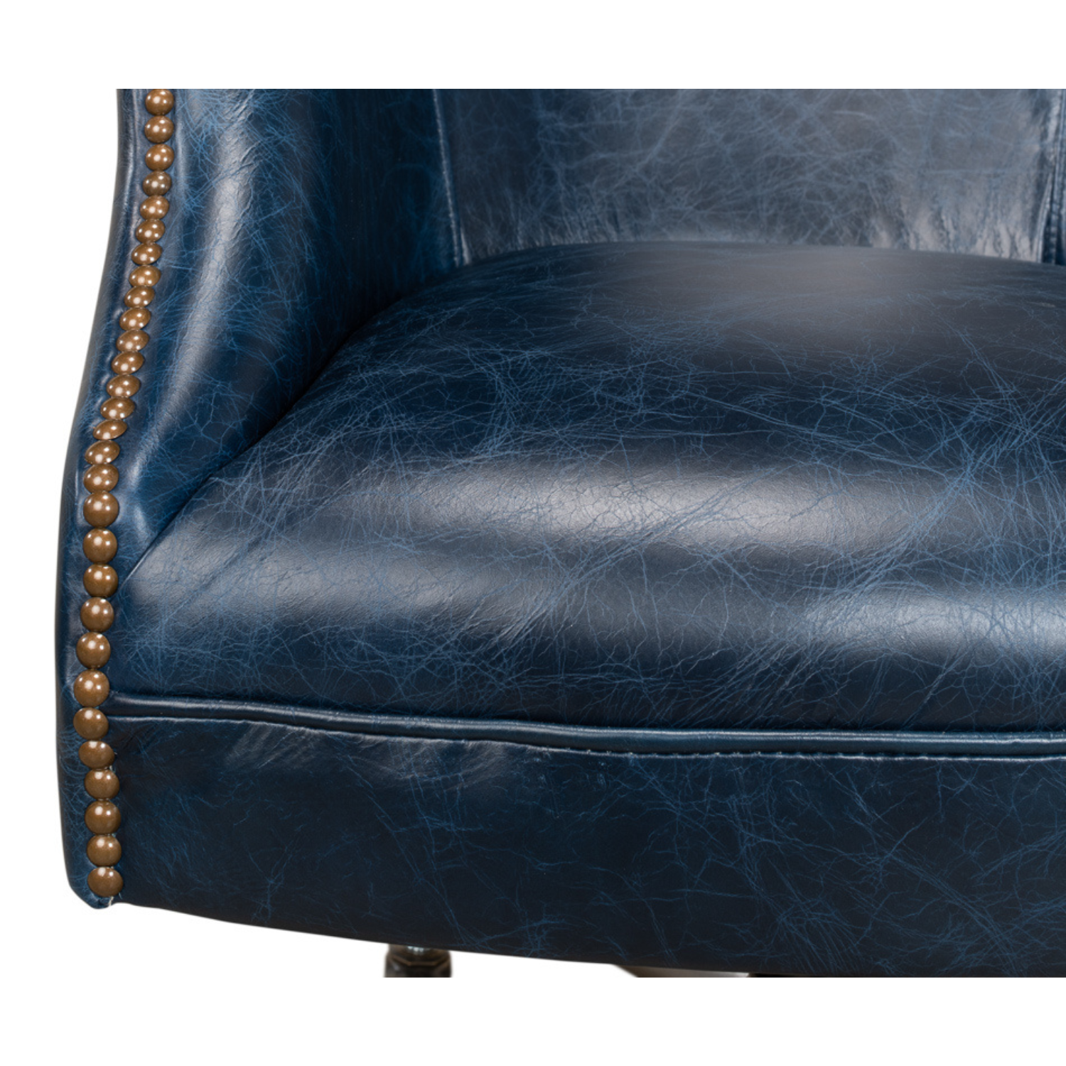 Andrew Jackson Desk Chair  Chateau Blue