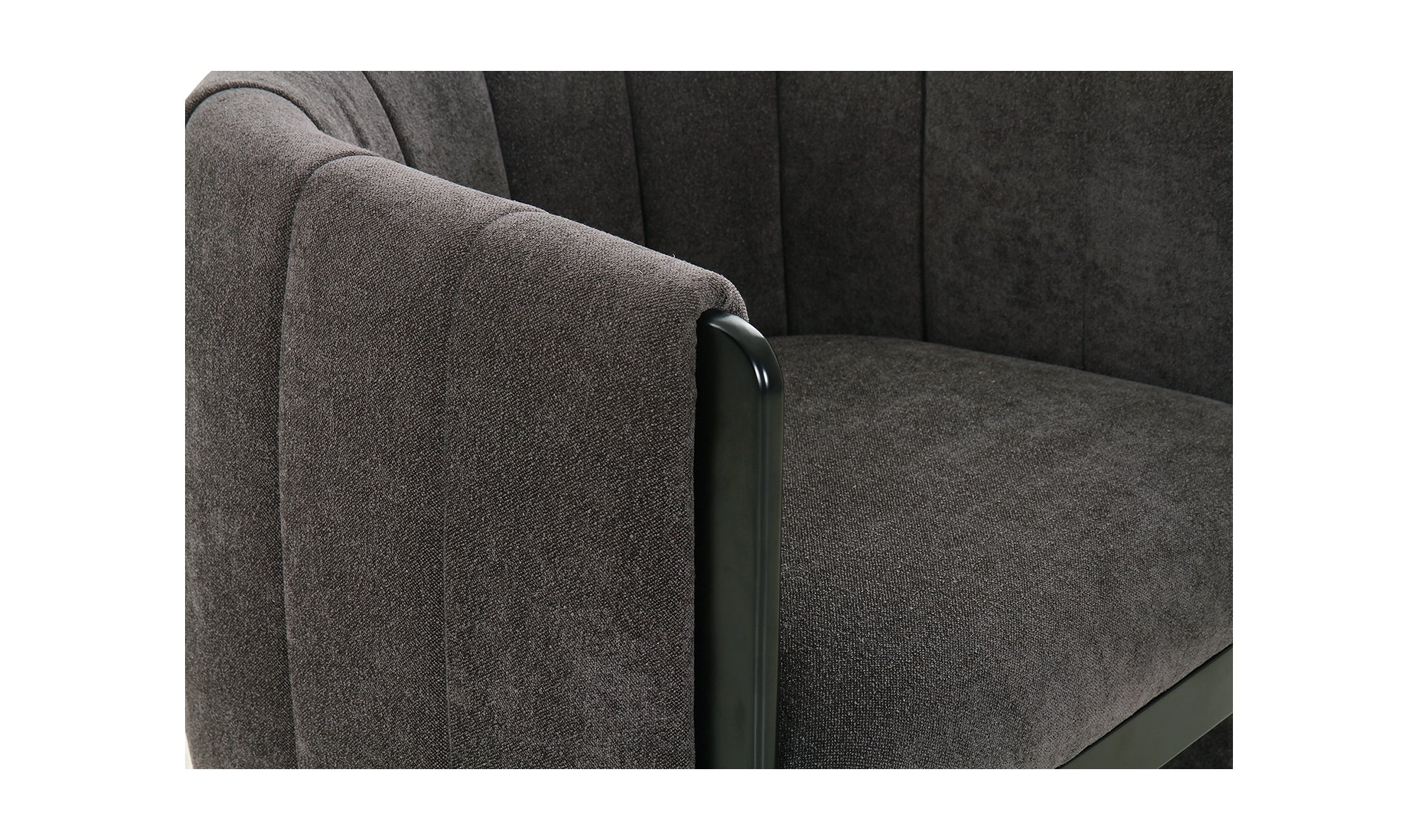 Jules Accent Chair - Dark Grey