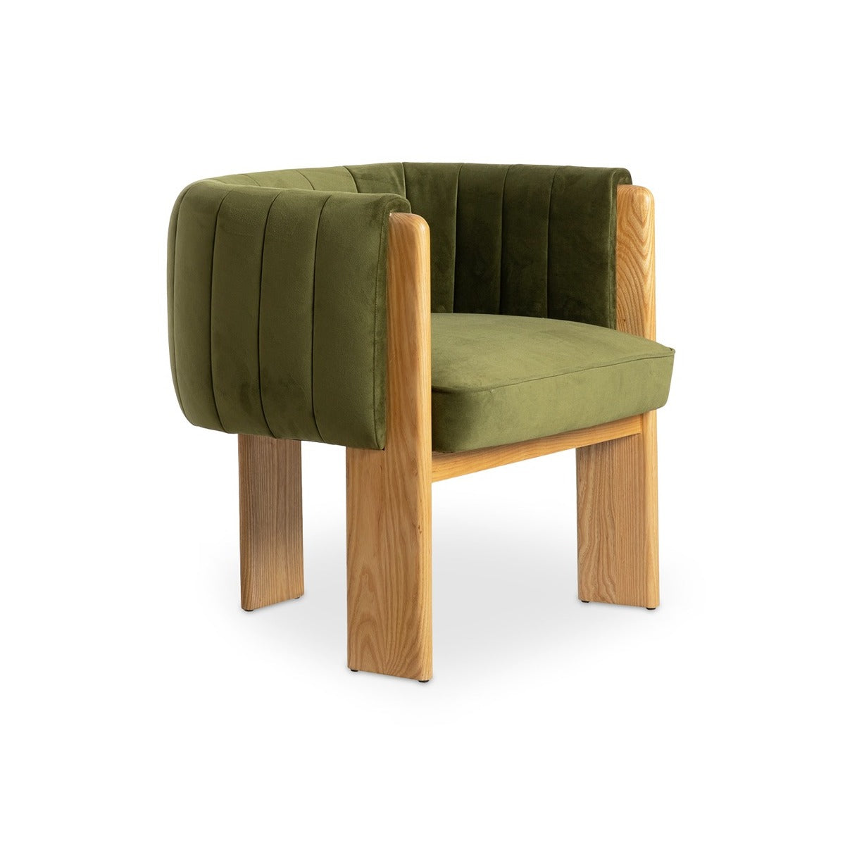 Louisse Accent Chair - Truly Olive