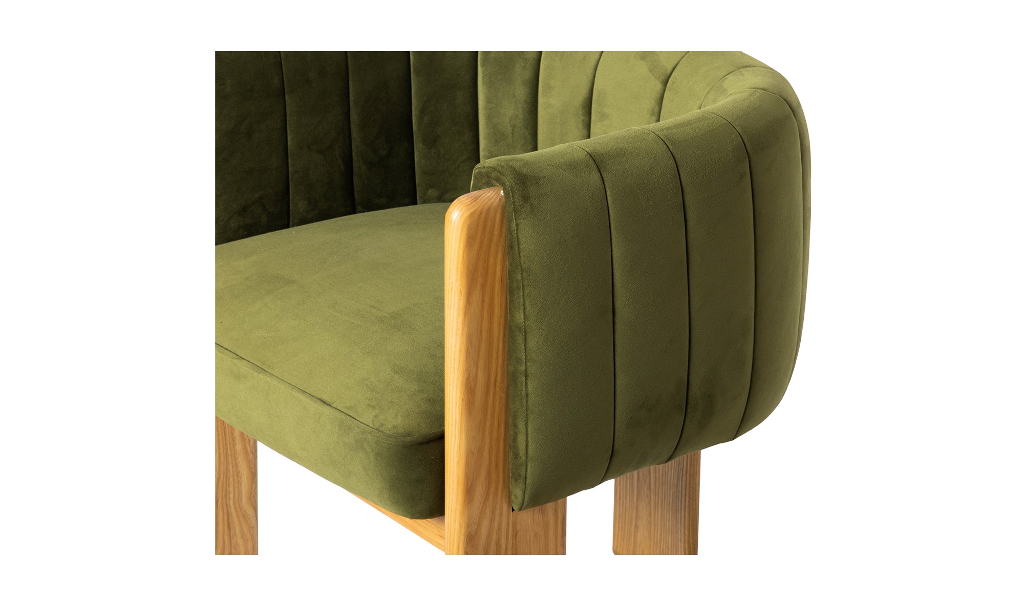 Louisse Accent Chair - Truly Olive