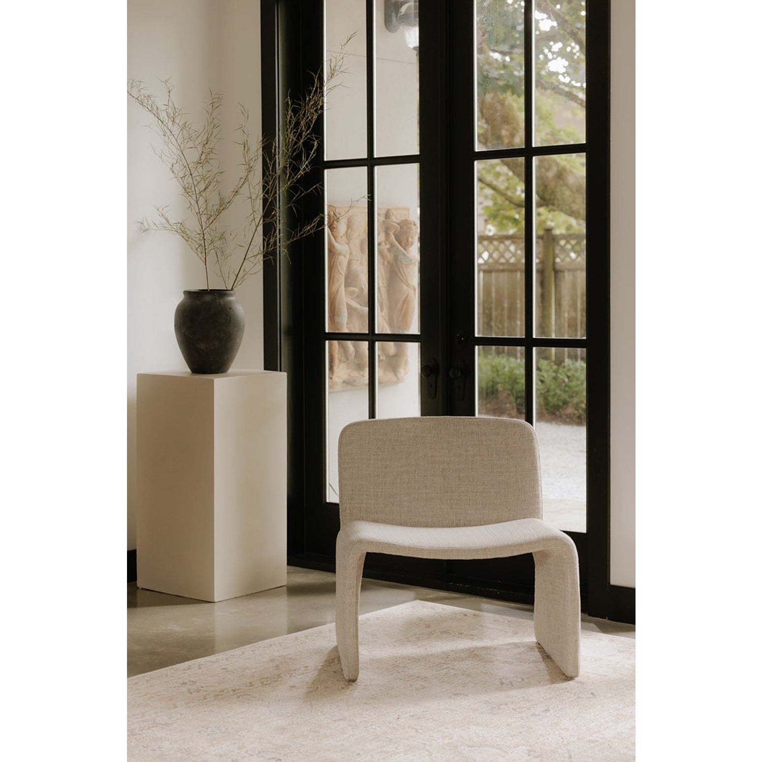 Jeren Accent Chair - Heather Beige