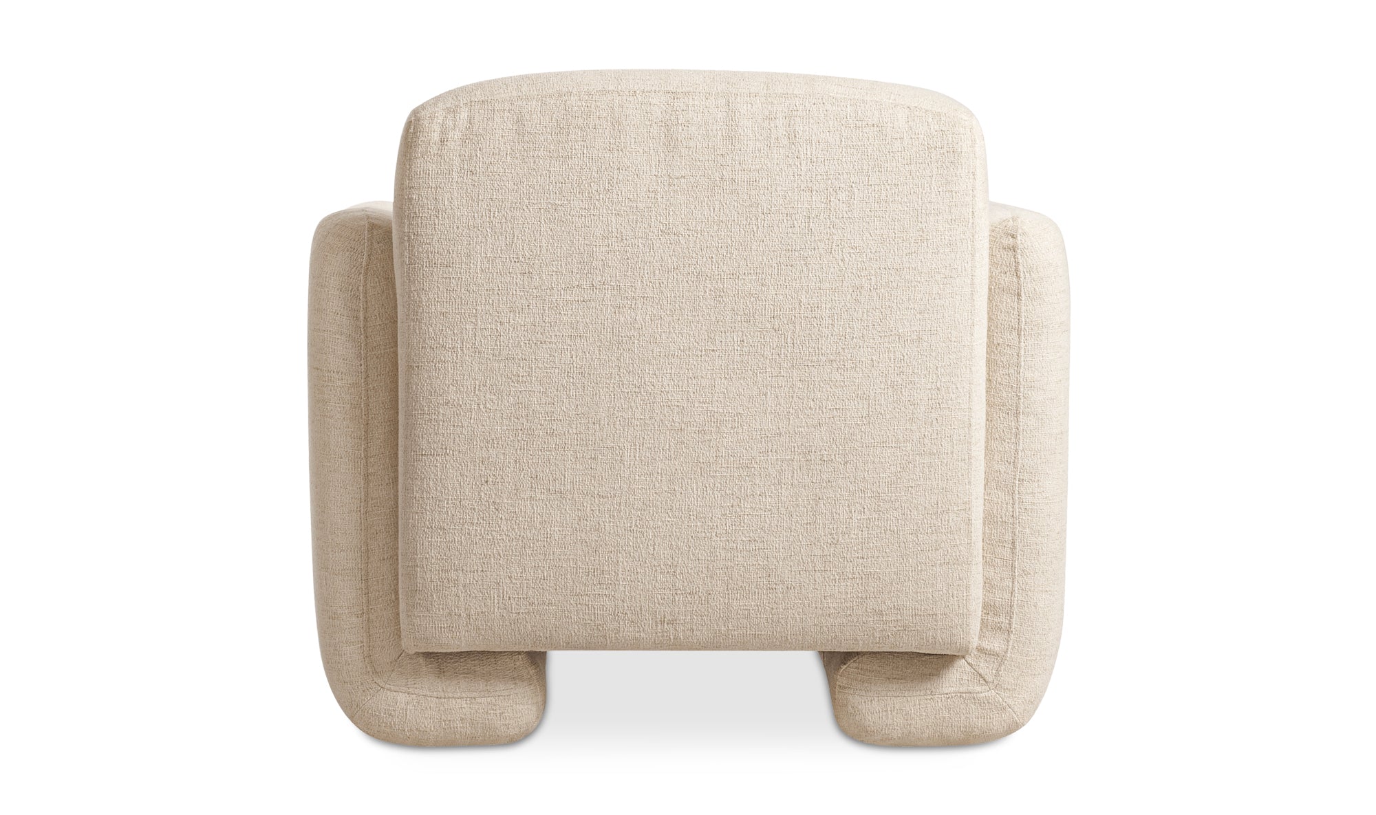 Bran Accent Chair - Flecked Ivory