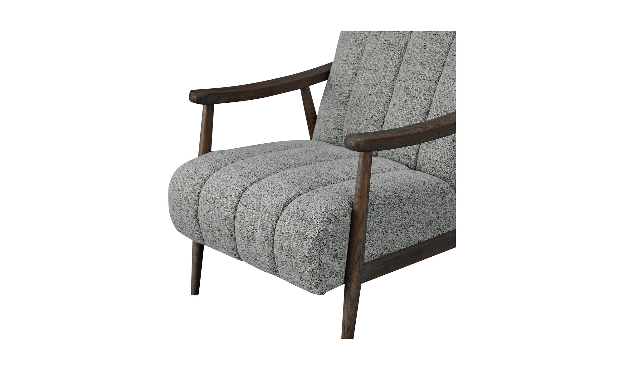 Astris Accent Chair - Pebbled Grey