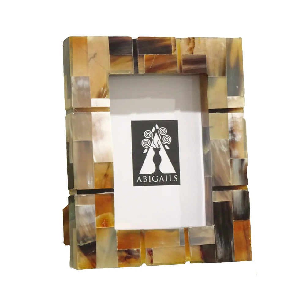 Inlaid Frame, Black/Brown