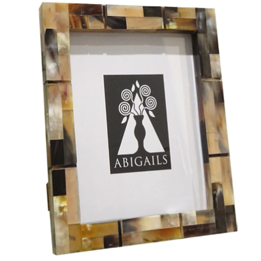 Inlaid Frame, Black/Brown, 8X10 Photo