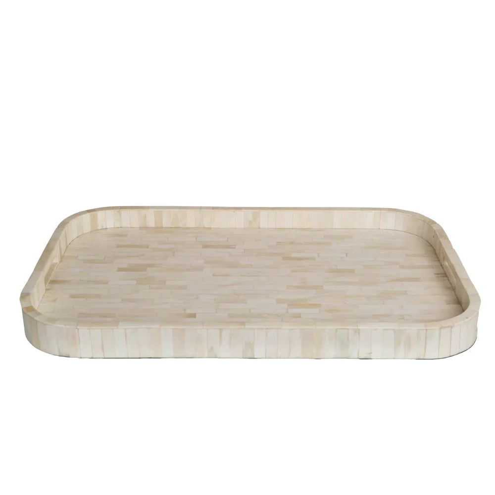 Bone Inlaid Tray, Large