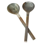 Horn Salad Servers, Large