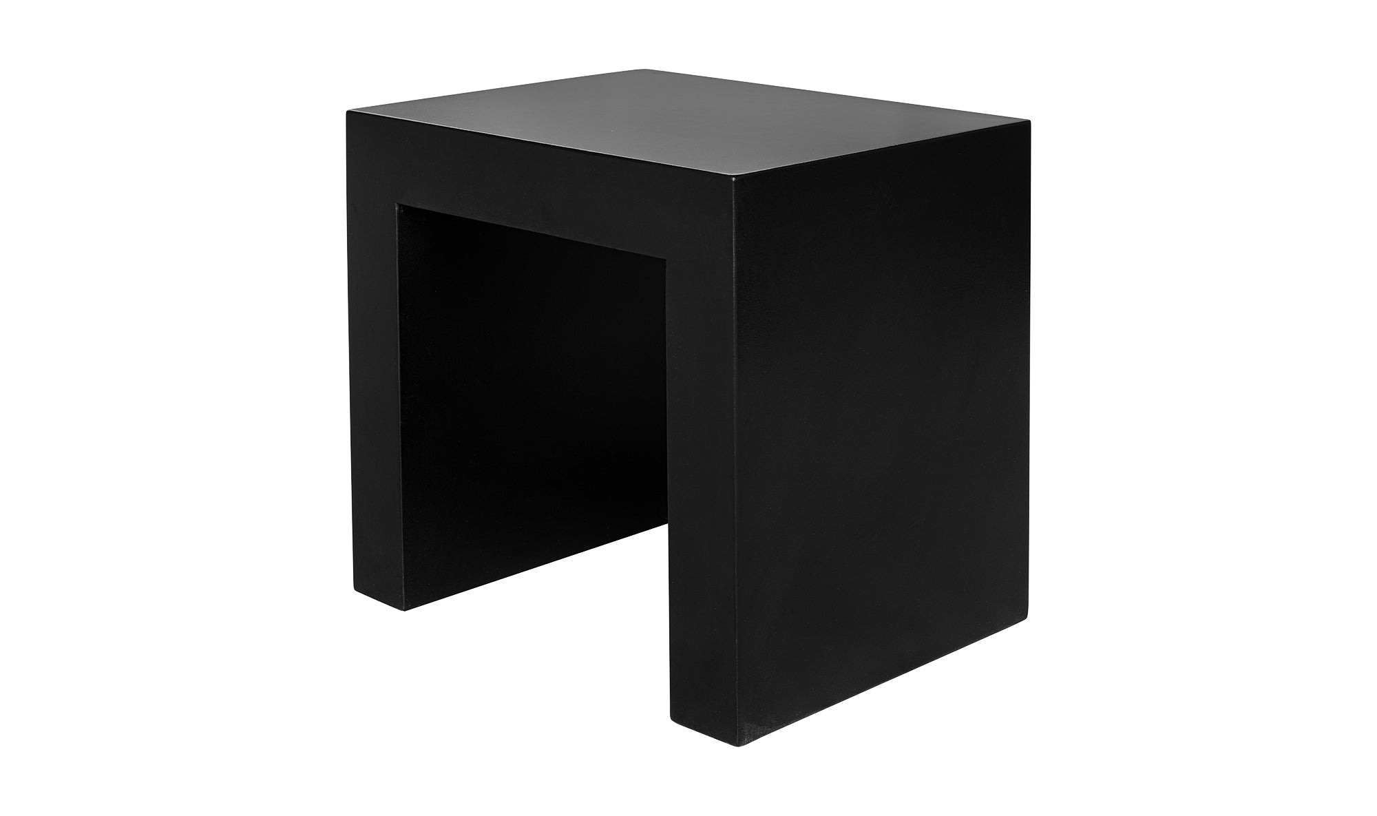 Leander Outdoor Stool - Black