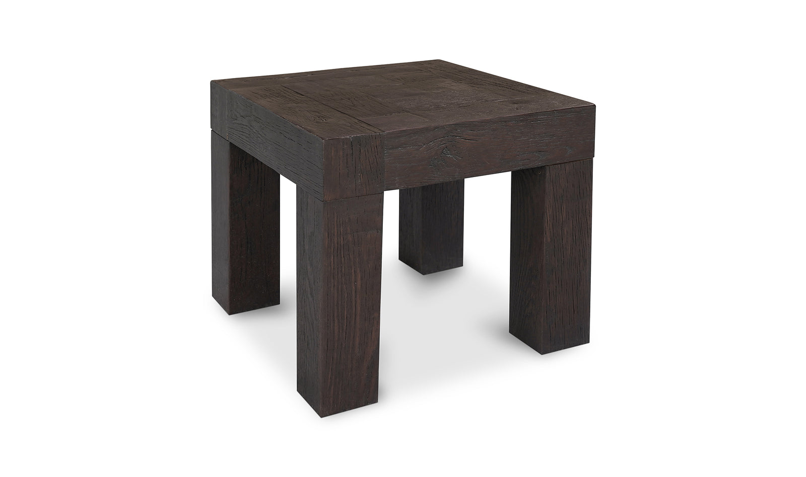 Aldric Side Table - Rustic Brown
