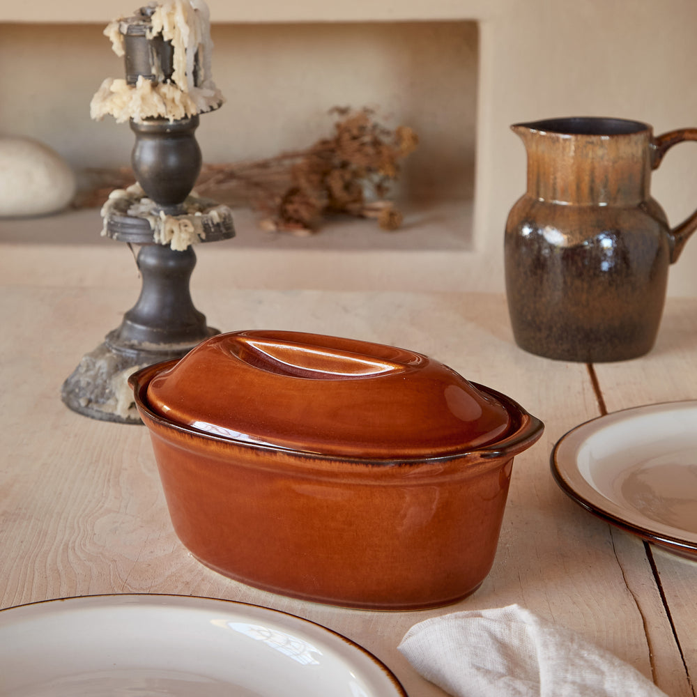 Oval Covered Casserole Poterie, Casafina by COSTA NOVA