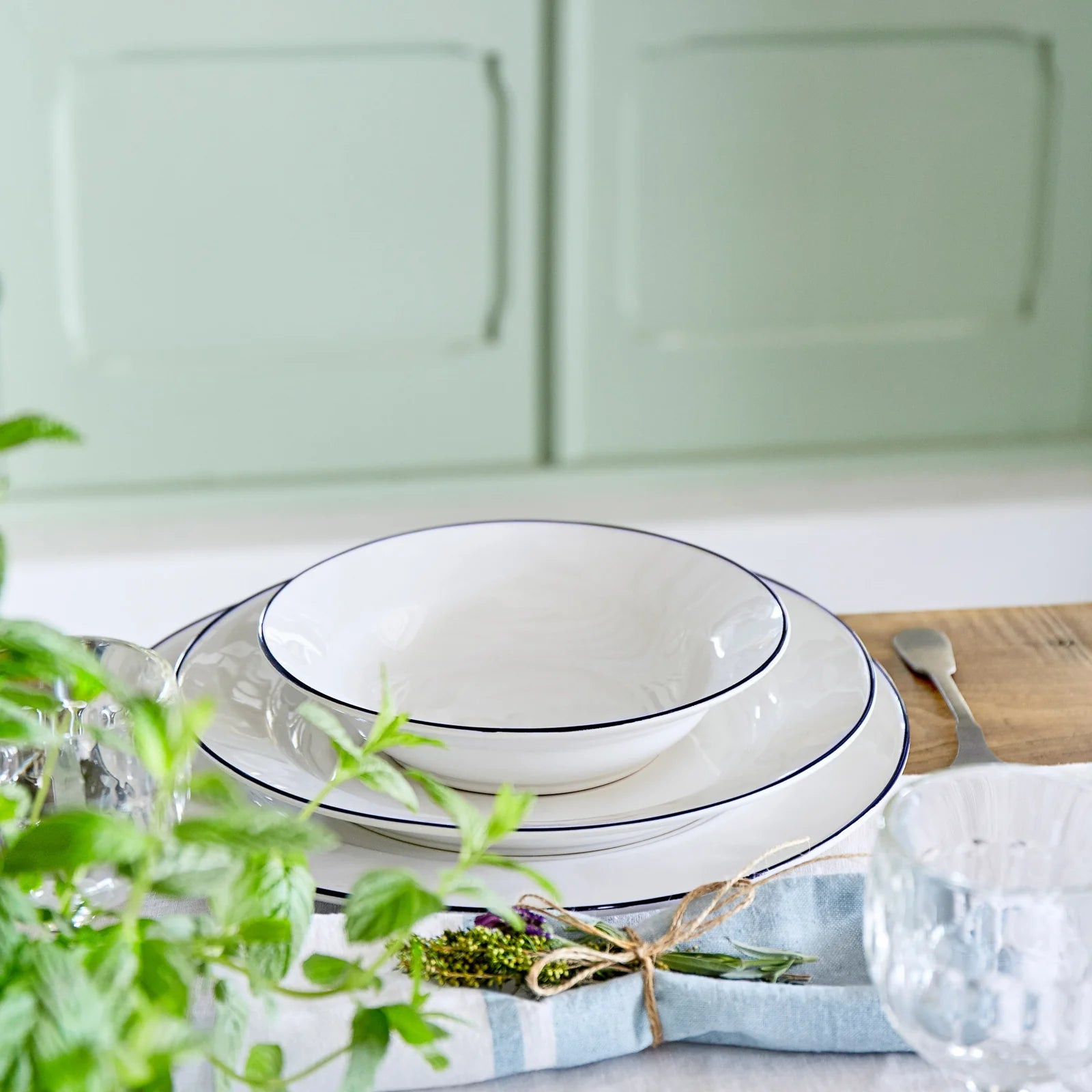 Beja Soup/Pasta Plate 8", Set of 6