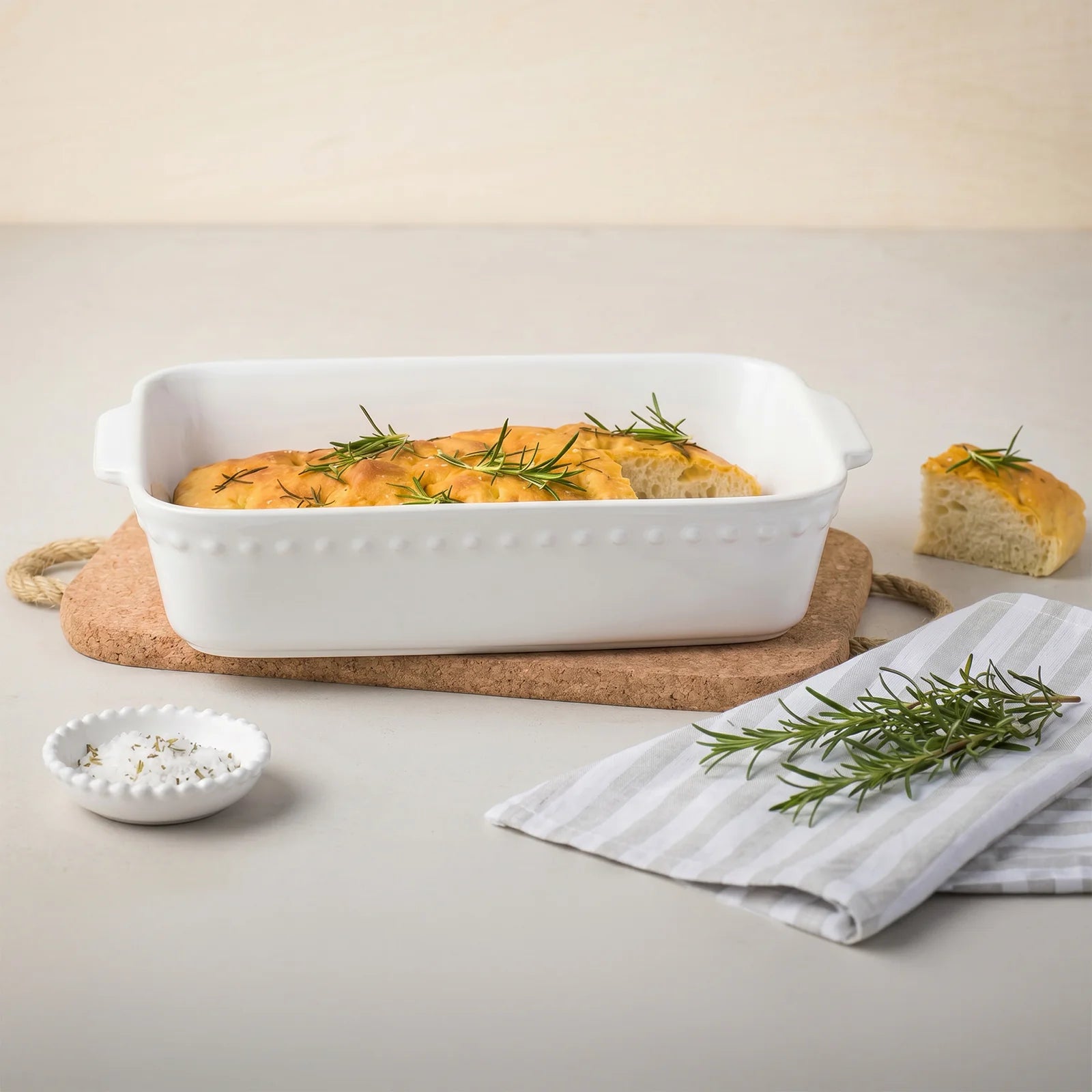 Pearl Rectangle Baker