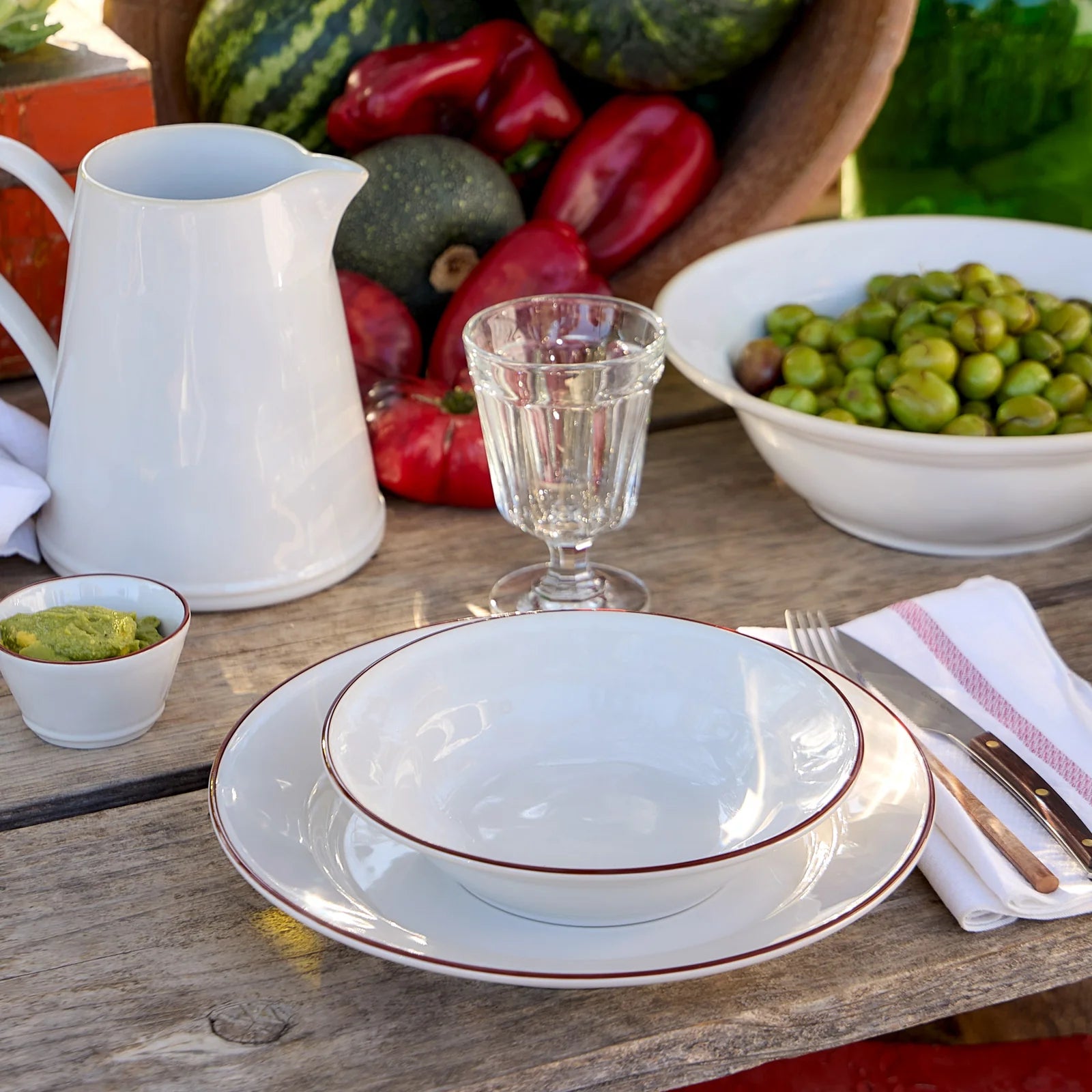 Beja Dinner Plate 11",  Set of 6