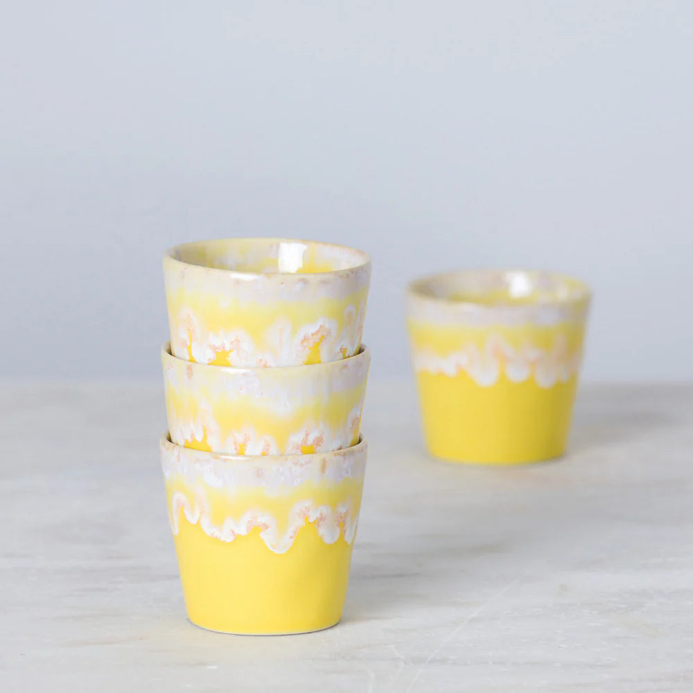 Grespresso Lungo Cup/Sugar Bowl 7oz Set of 6