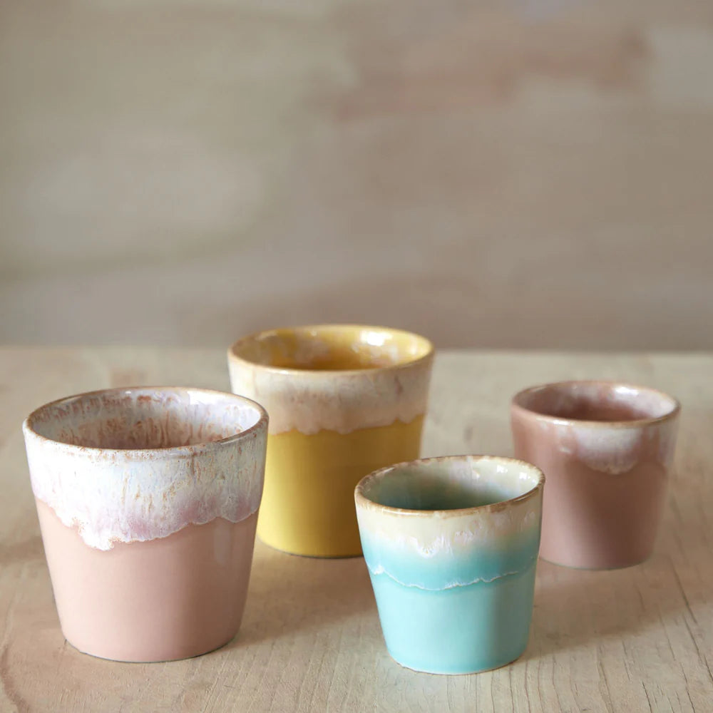 Grespresso Lungo Cup/Sugar Bowl 7oz Set of 6