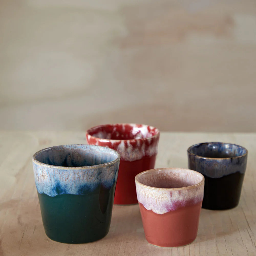 Grespresso Lungo Cup/Sugar Bowl 7oz Set of 6