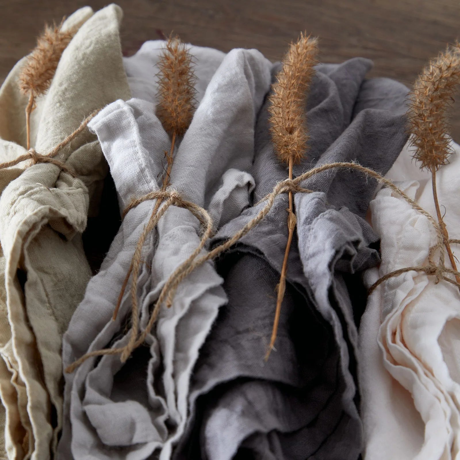 Maria Napkin 100% Linen, Set of 2