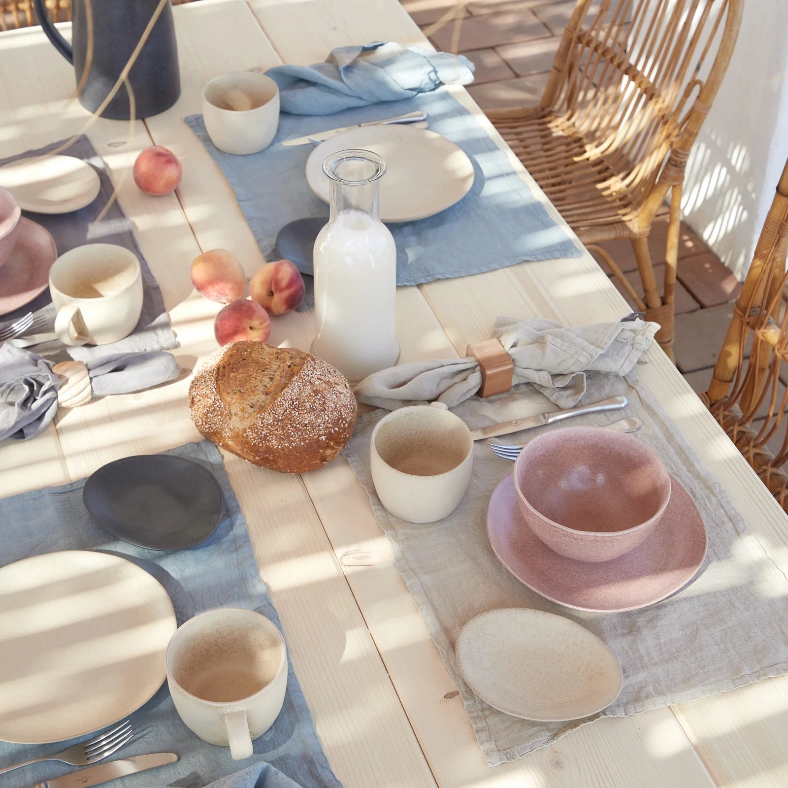 Maria Placemat 100% Linen, Set of 2