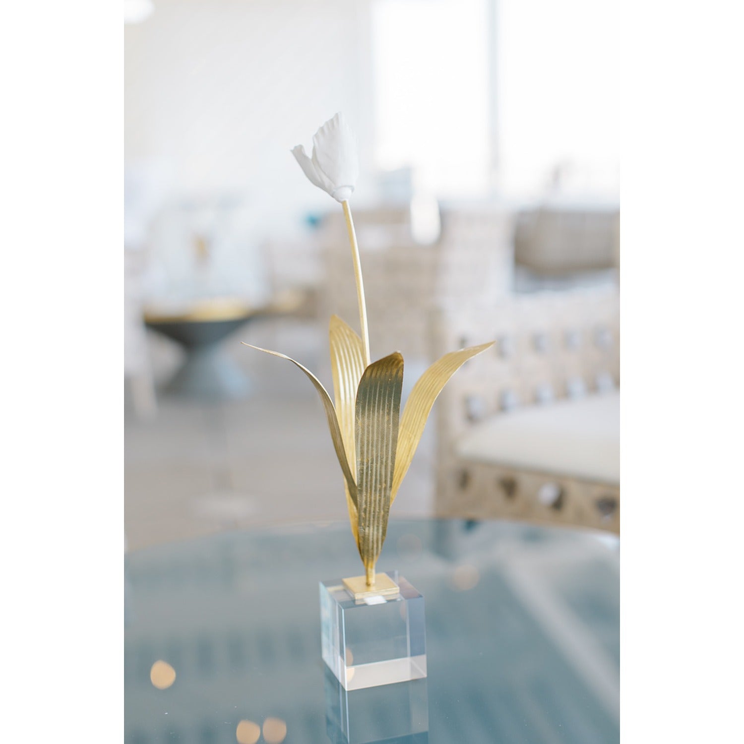 Small Tulip On Stand