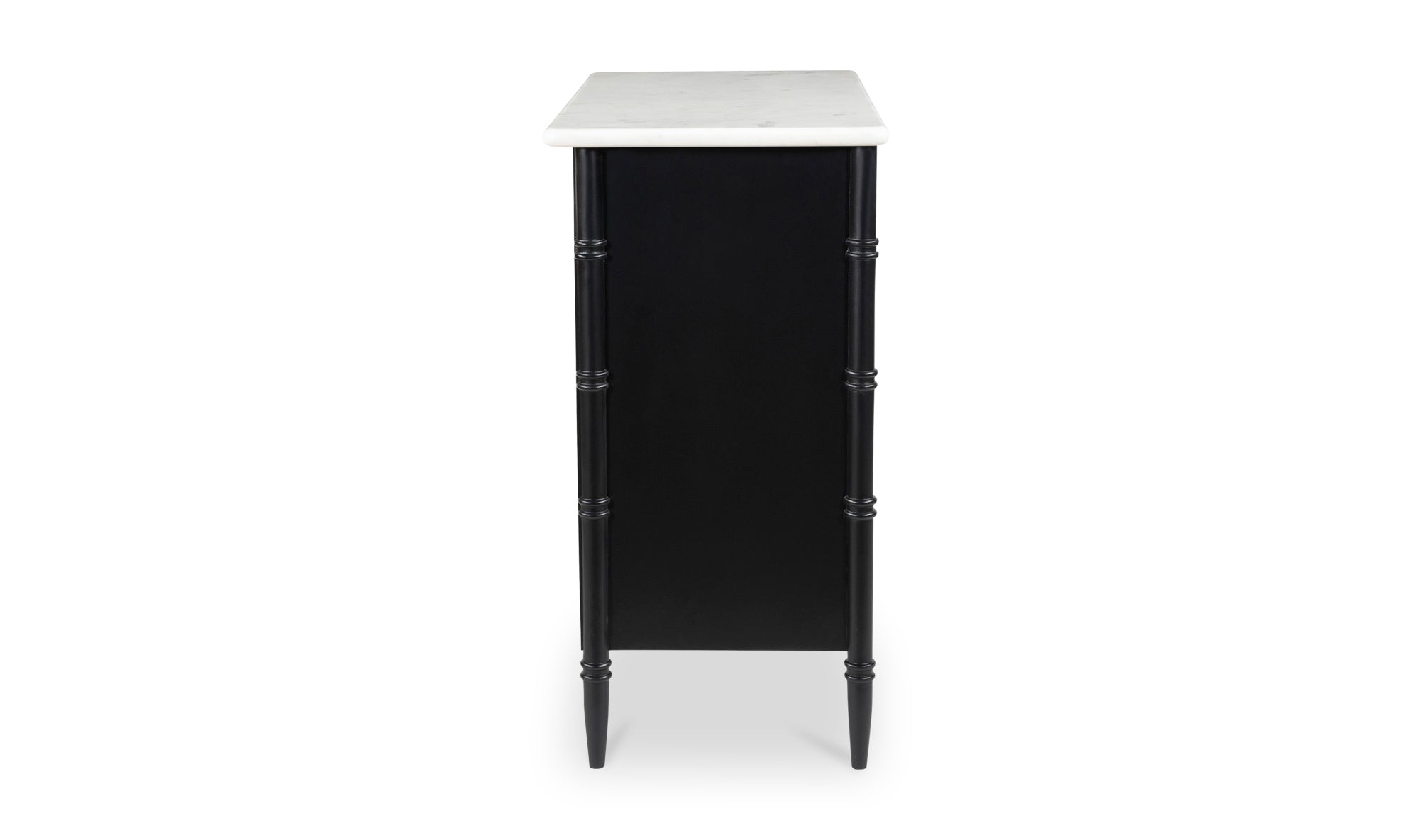 Elara 5 Drawer Chest Black