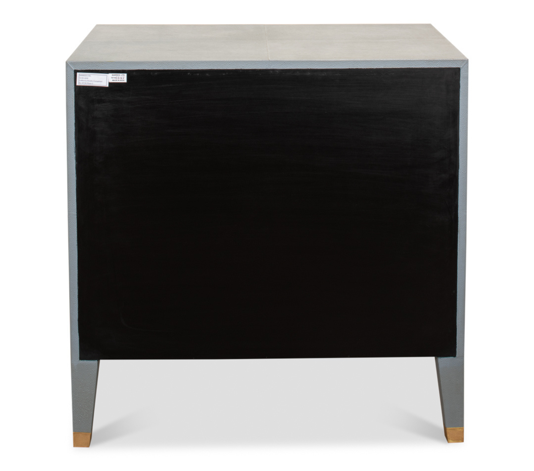 Gabriella Night Stand  Storm Grey